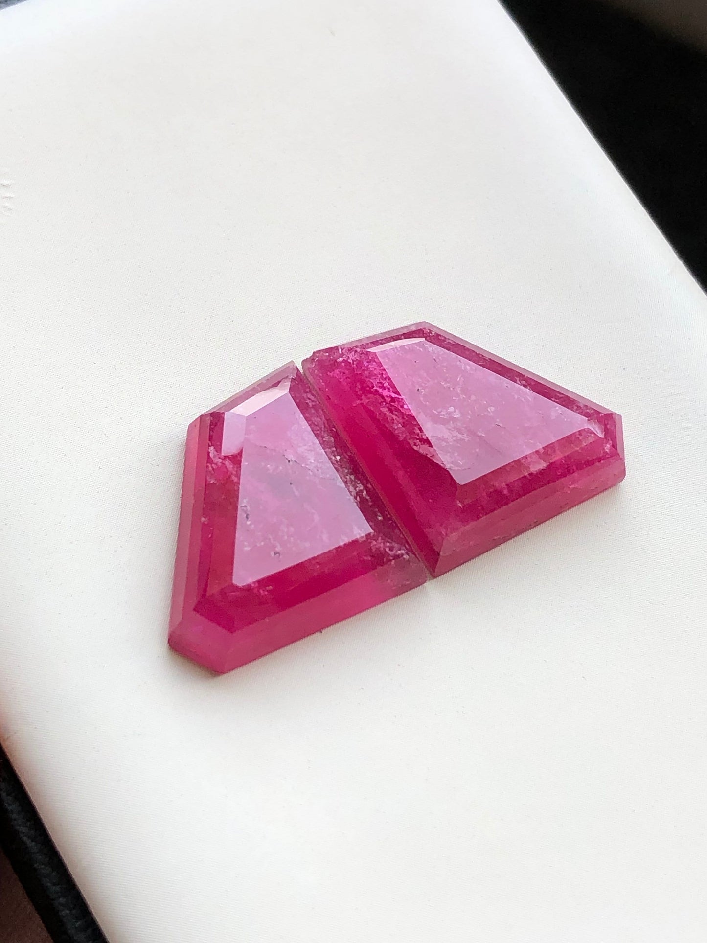 30 carat very beautiful natural tourmaline rosecuts available for sale