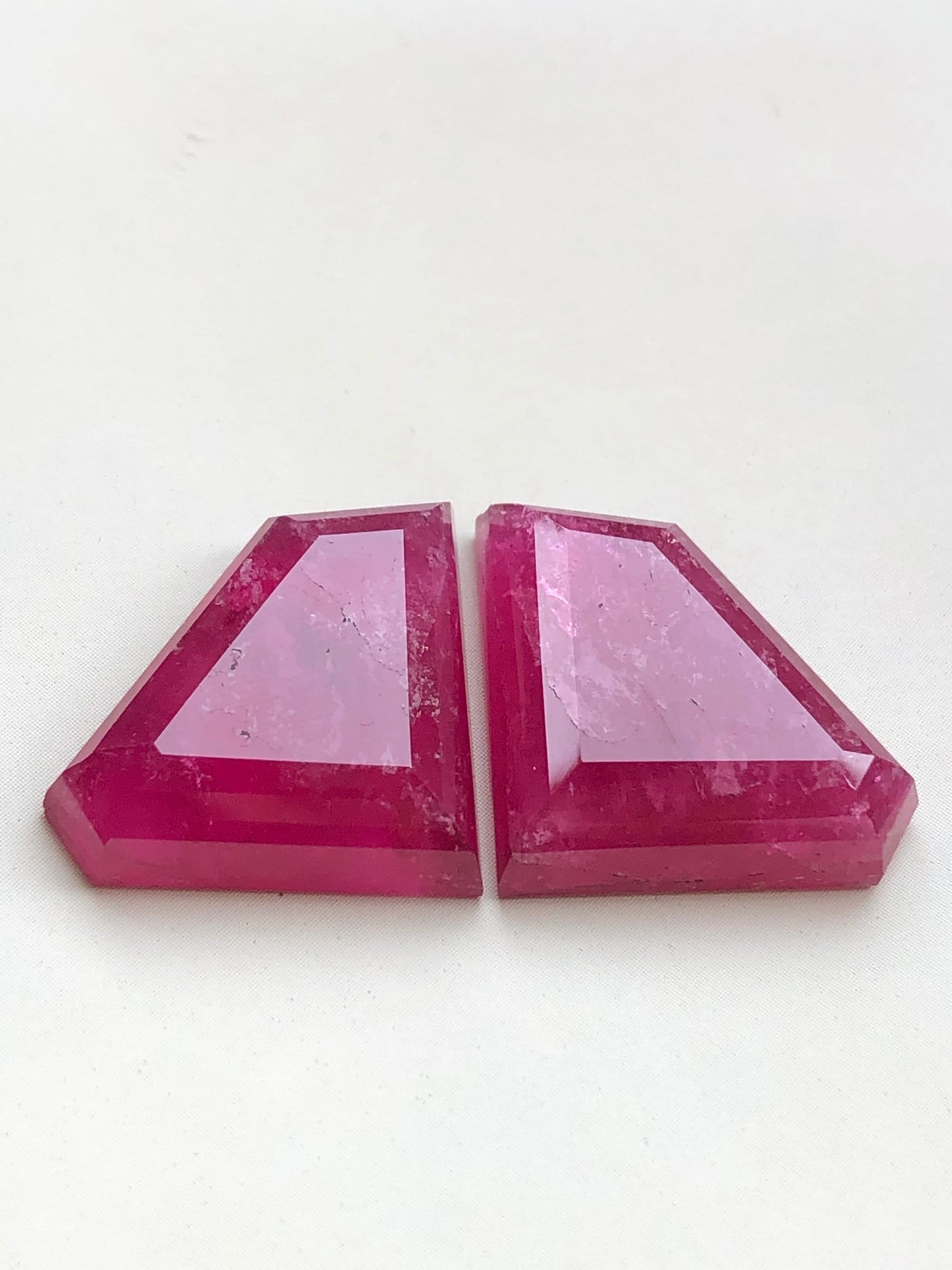 30 carat very beautiful natural tourmaline rosecuts available for sale