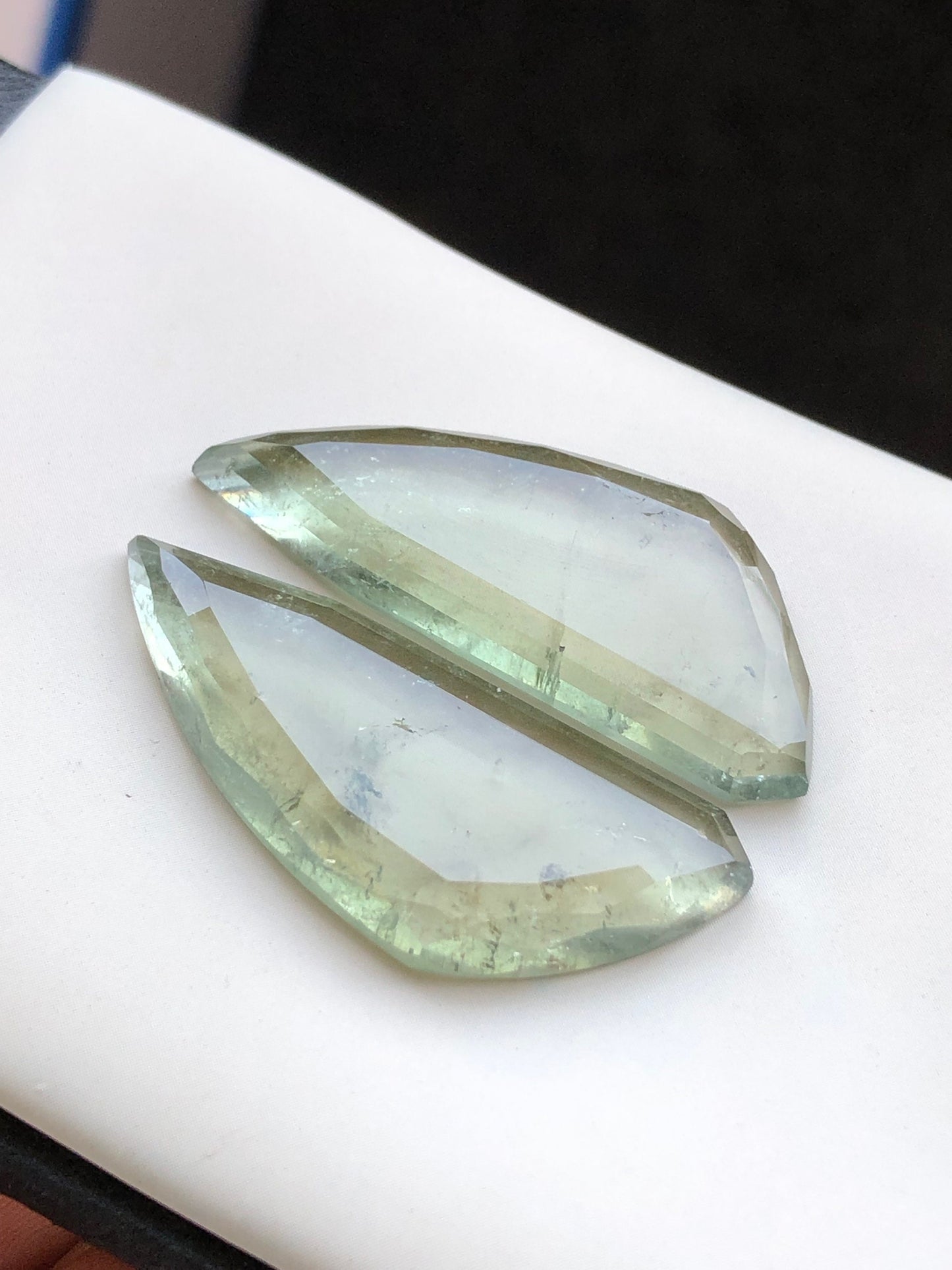 48.60 carats very beautiful natural tourmaline pair available for sale