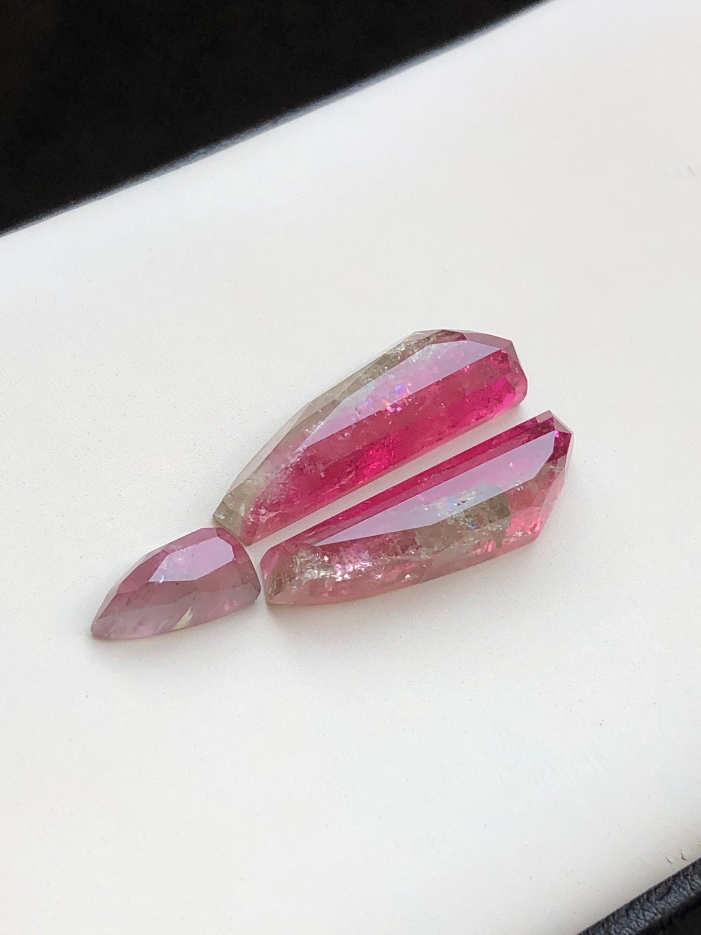 22.50 carat very beautiful natural tourmaline pair set available for sale