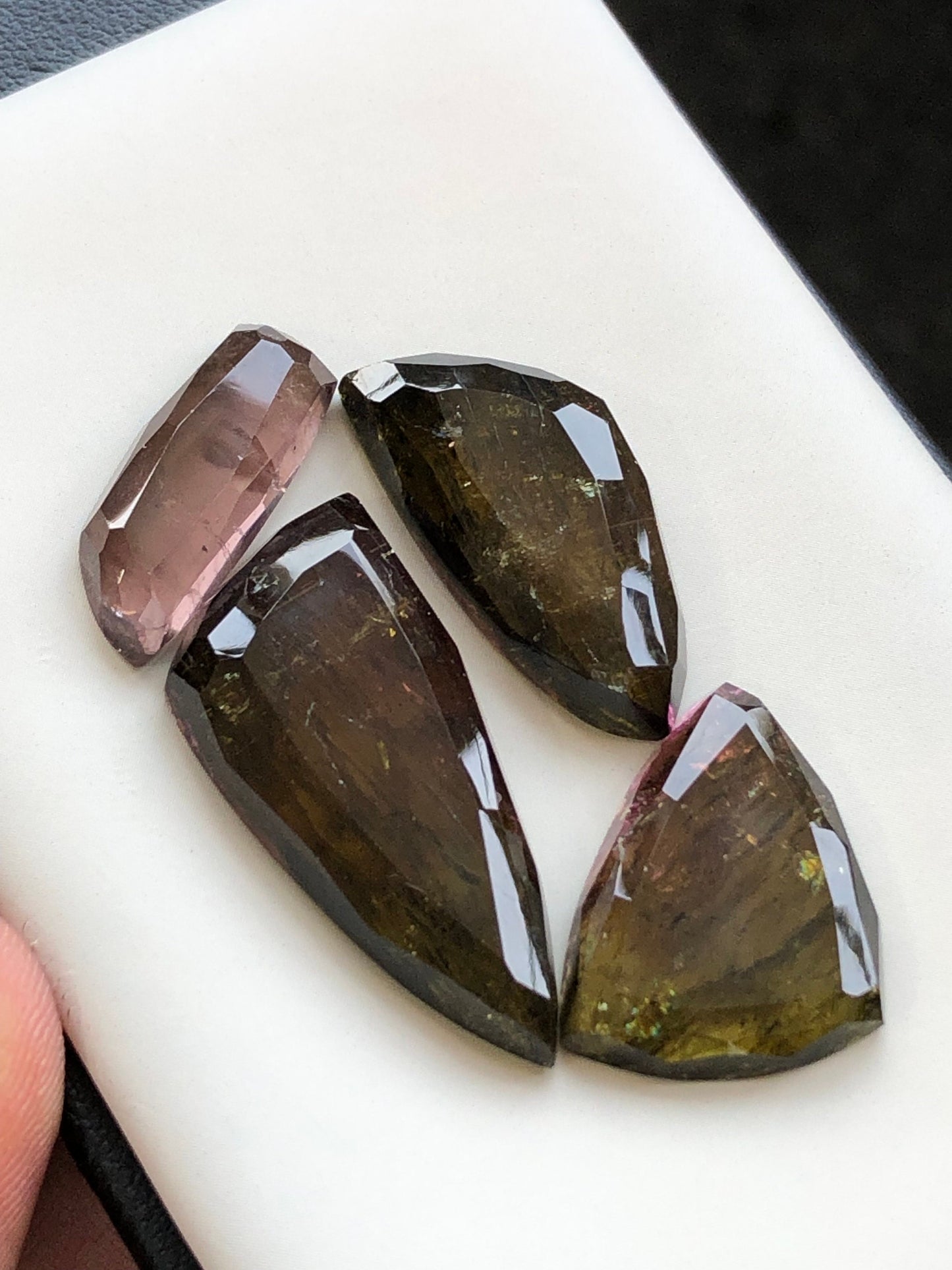 70 carats tourmaline rosecuts available for sale