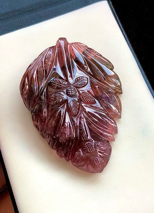 147.50 carats very beautiful natural top quality tourmaline carving available for sale