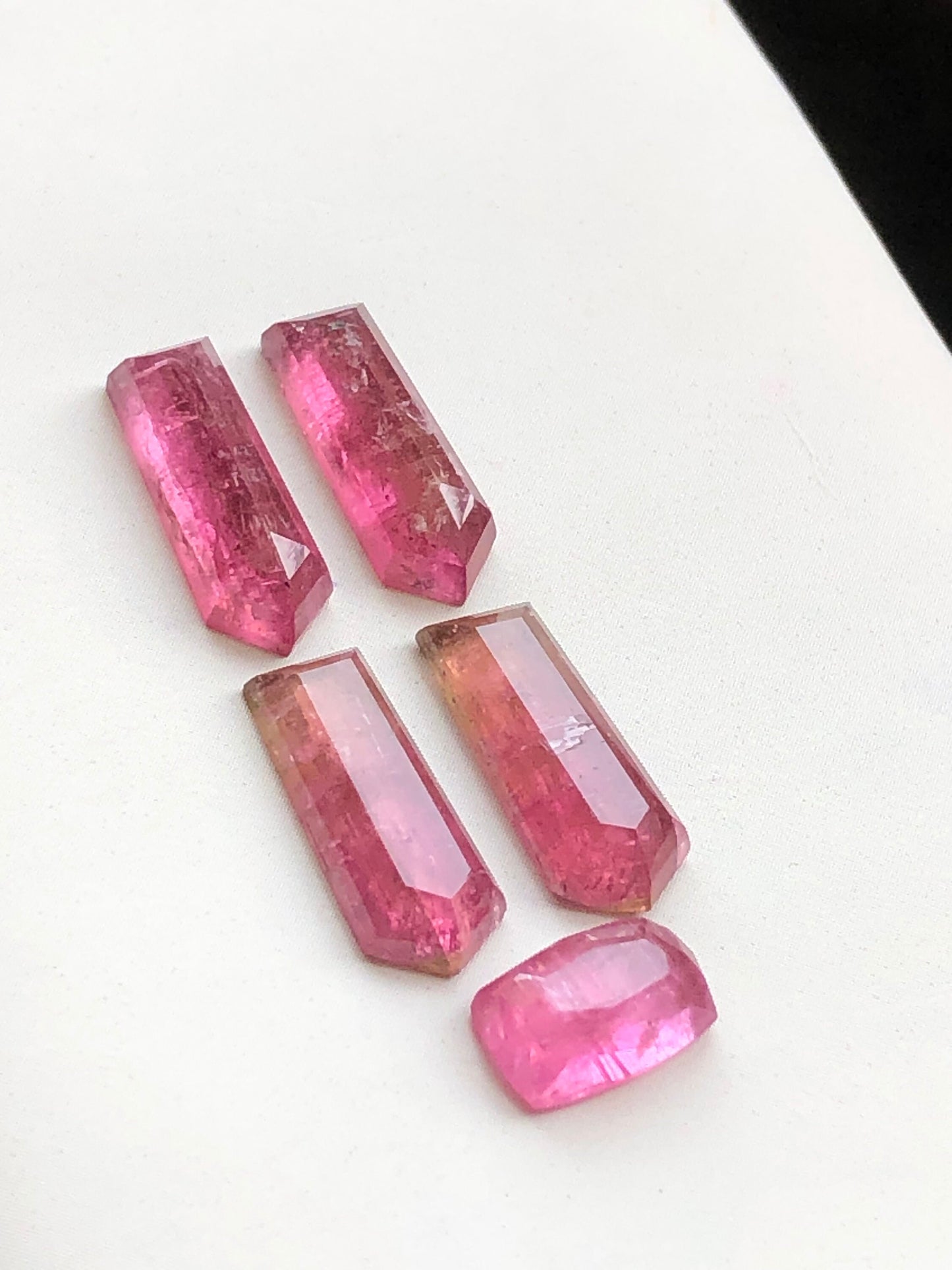 Top quality natural tourmaline pairs available for sale