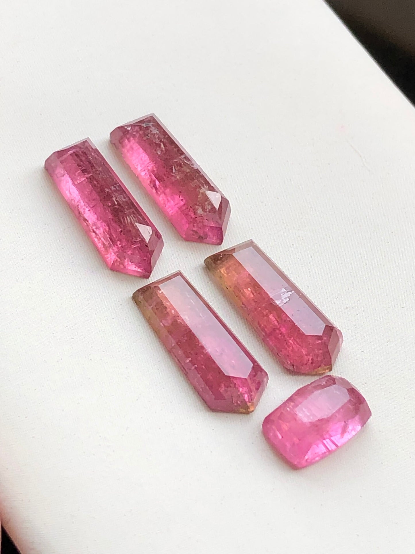 Top quality natural tourmaline pairs available for sale