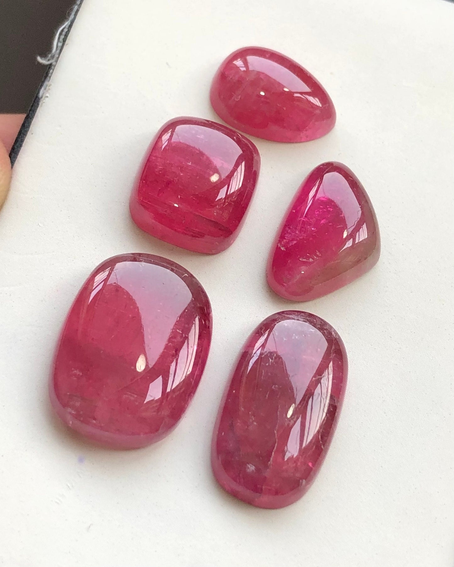 Natural tourmaline cabochons available 69.60 carats from Afghanistan