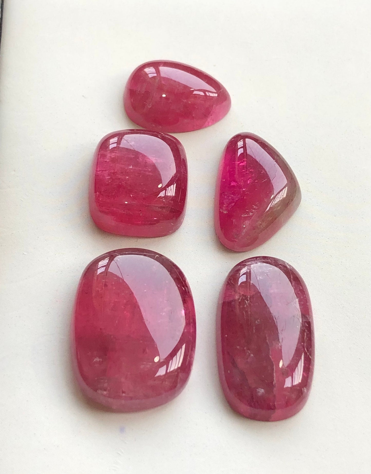 Natural tourmaline cabochons available 69.60 carats from Afghanistan