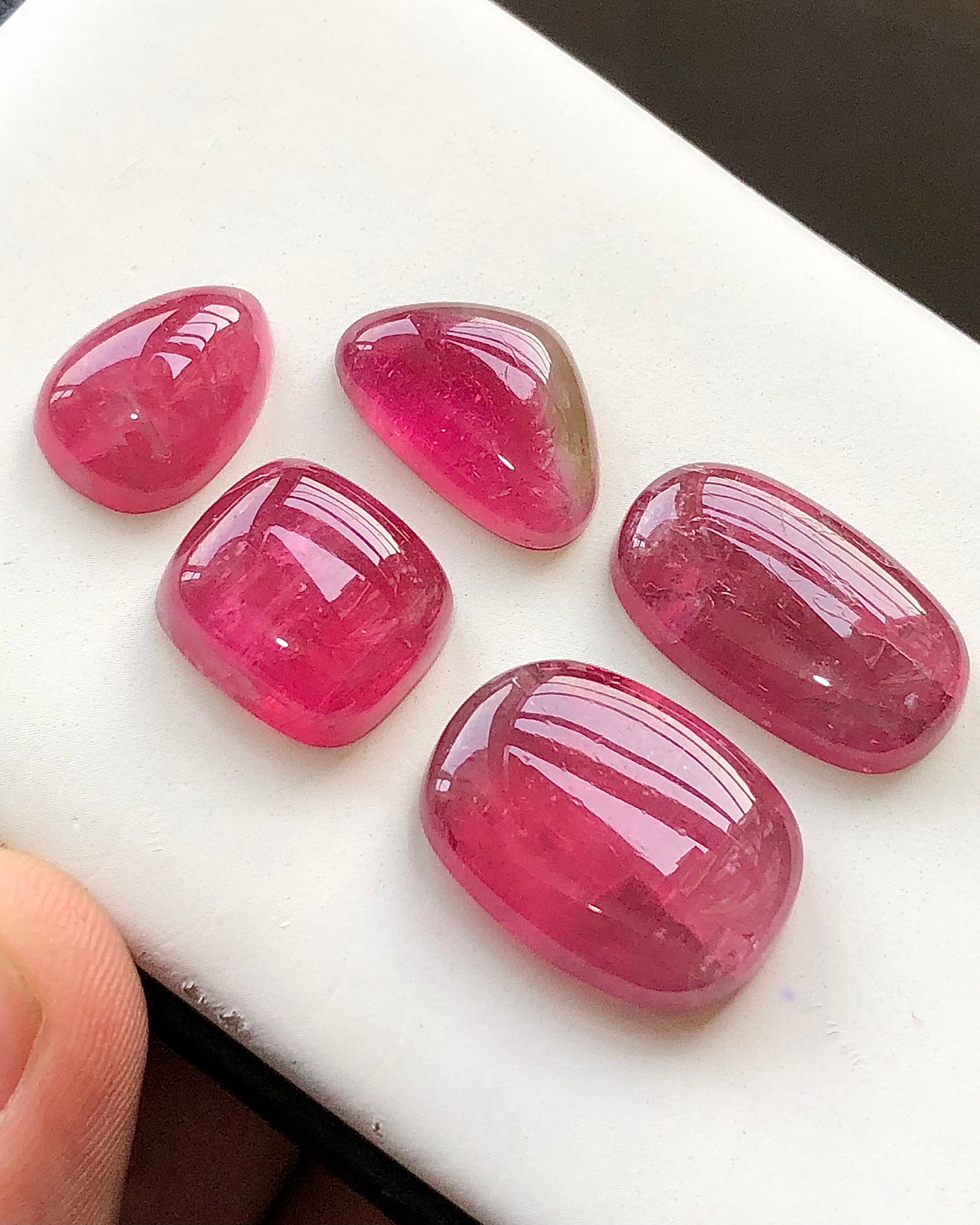 Natural tourmaline cabochons available 69.60 carats from Afghanistan