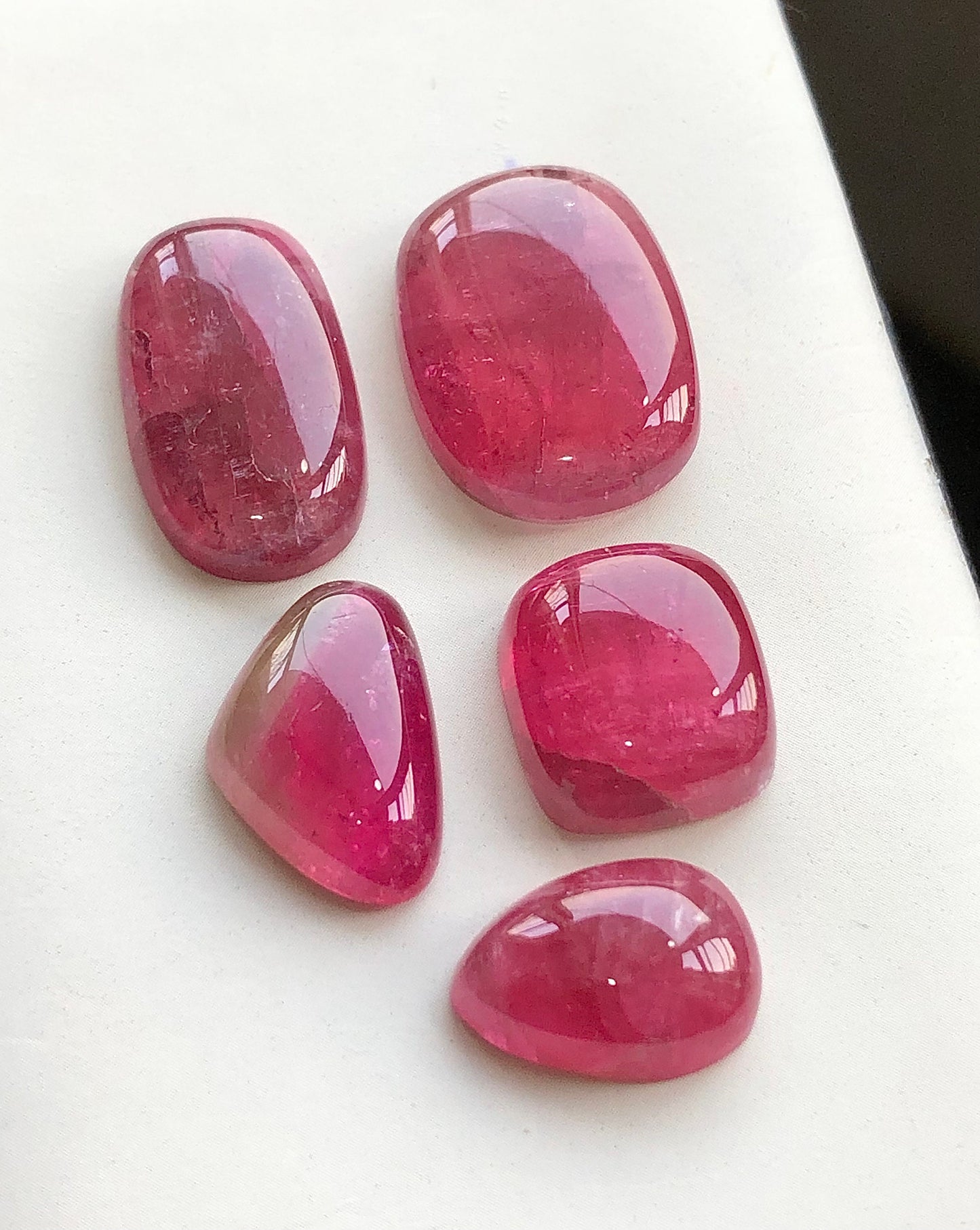 Natural tourmaline cabochons available 69.60 carats from Afghanistan