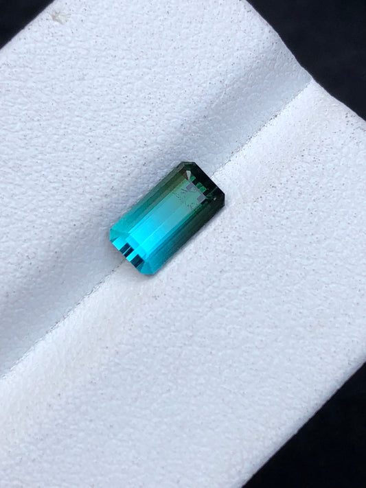 Natural faceted tourmaline 1 carat from Afghanistan