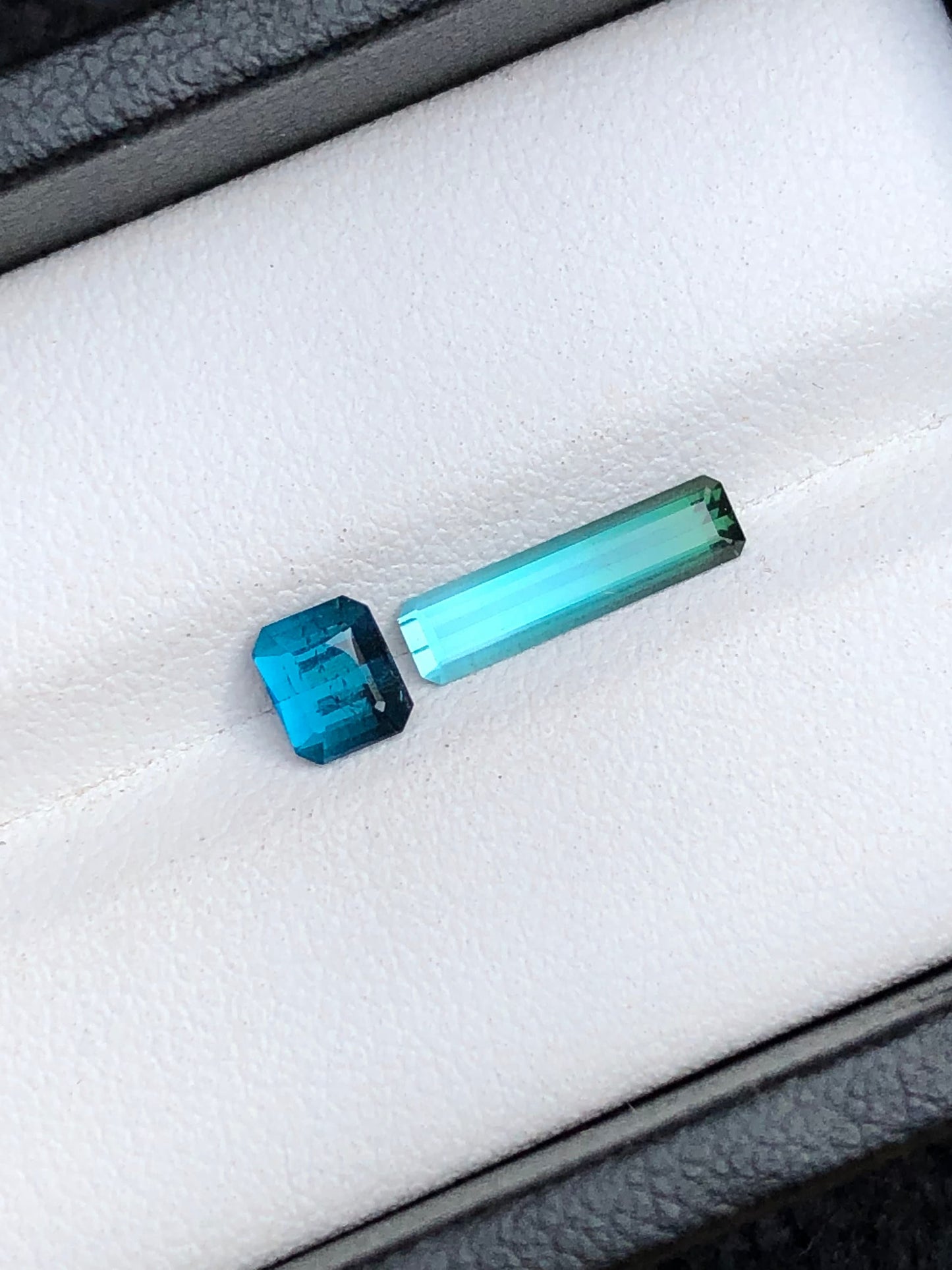 Natural faceted tourmaline 1.25 carats from Afghanistan