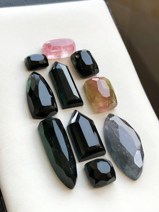 Natural tourmaline rose cuts available 67 carats from Afghanistan