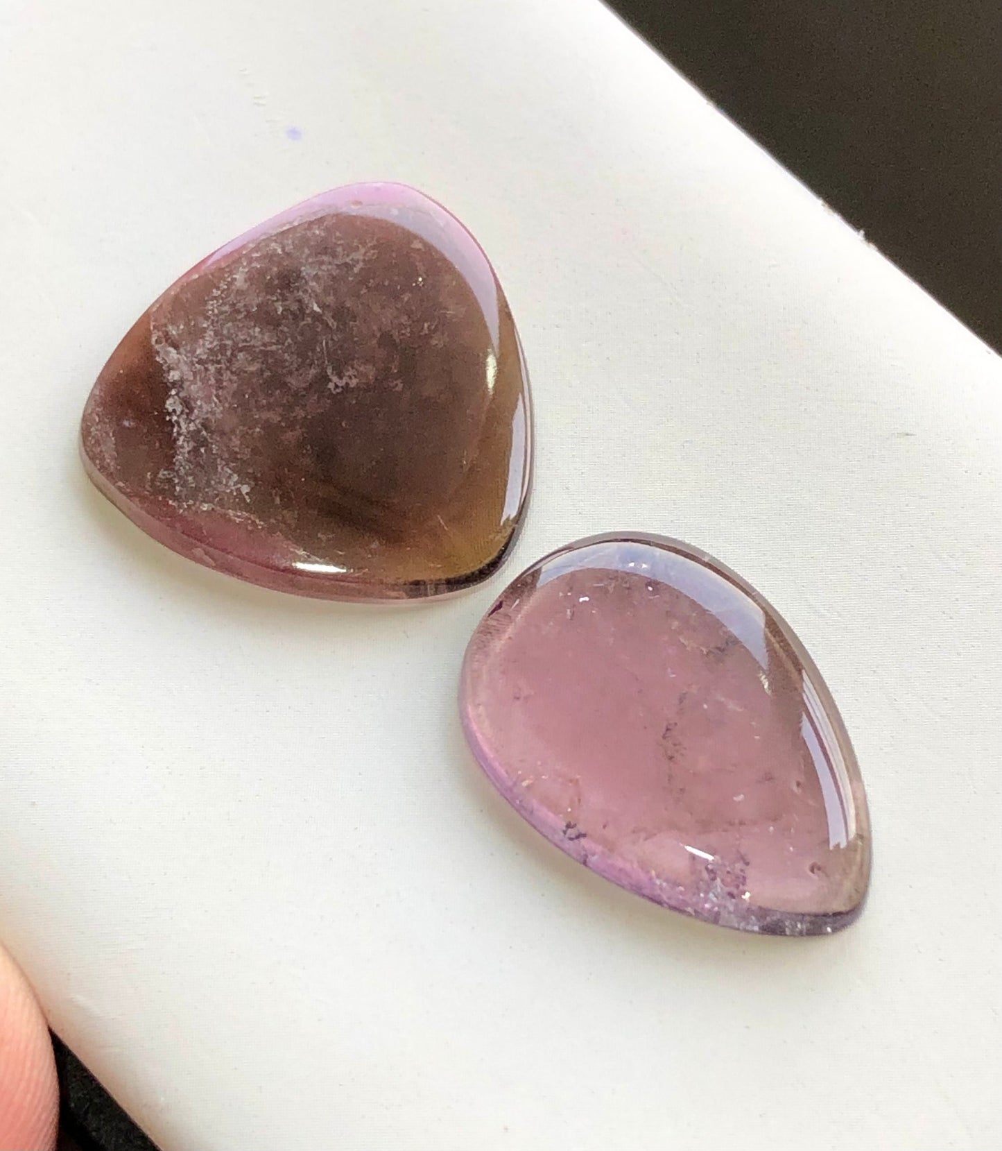 Natural tourmaline cabochons available 34.60 carats from Afghanistan