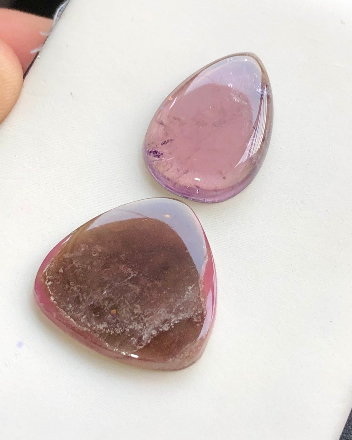 Natural tourmaline cabochons available 34.60 carats from Afghanistan