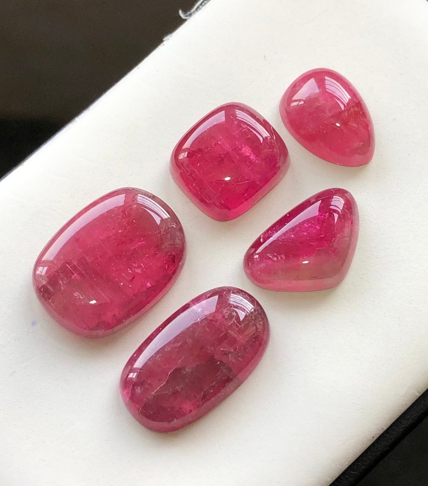 Natural tourmaline cabochons available 69.60 carats from Afghanistan