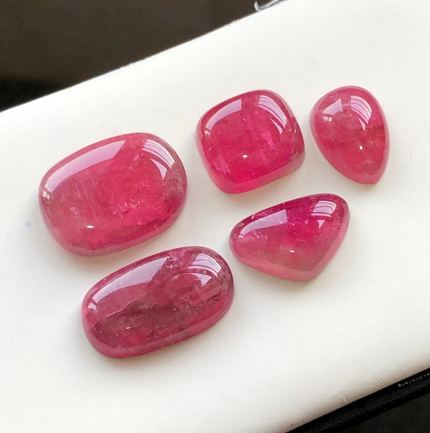 Natural tourmaline cabochons available 69.60 carats from Afghanistan