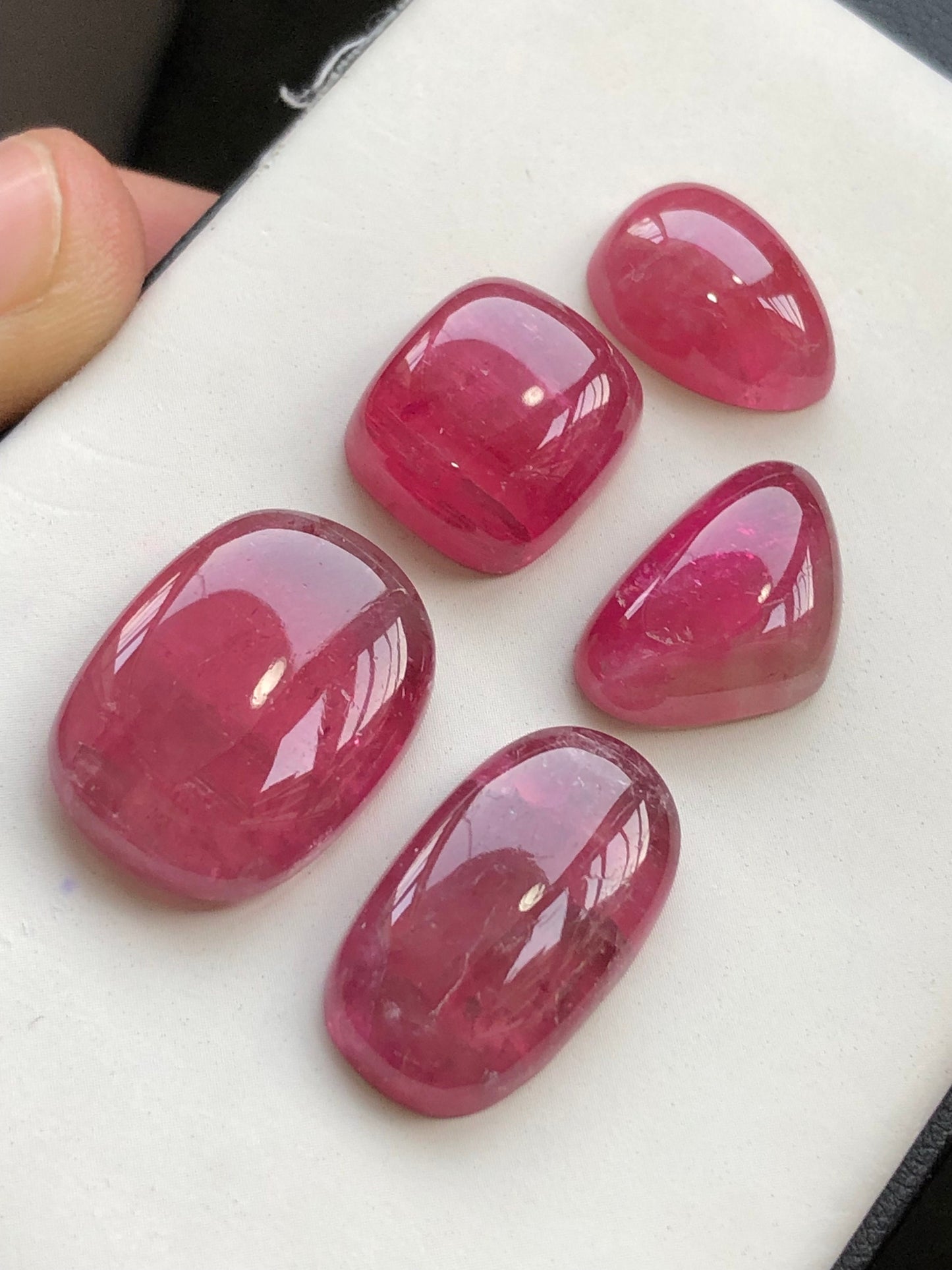 Natural tourmaline cabochons available 69.60 carats from Afghanistan