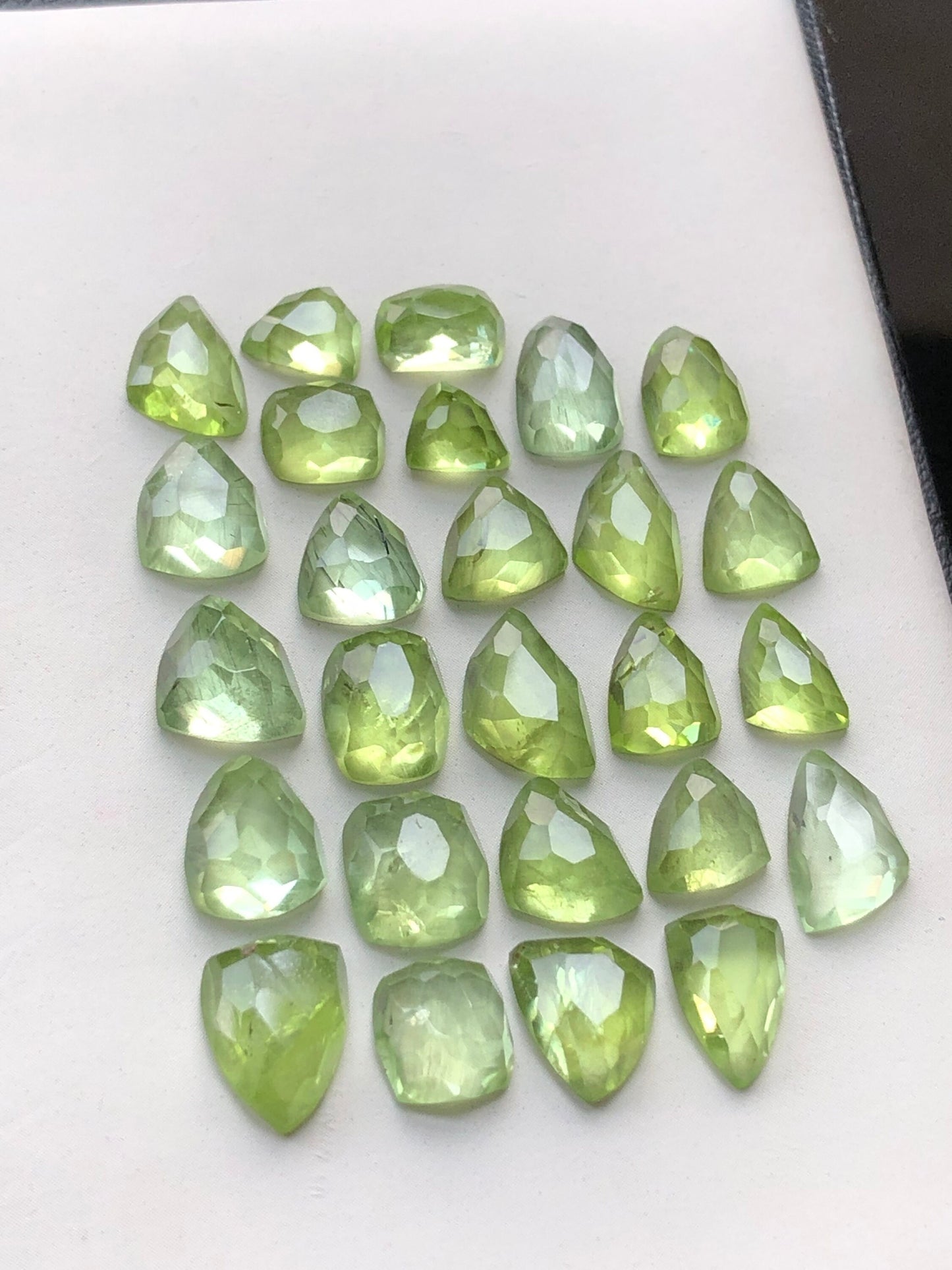 Peridot rose cuts 45 carats natural