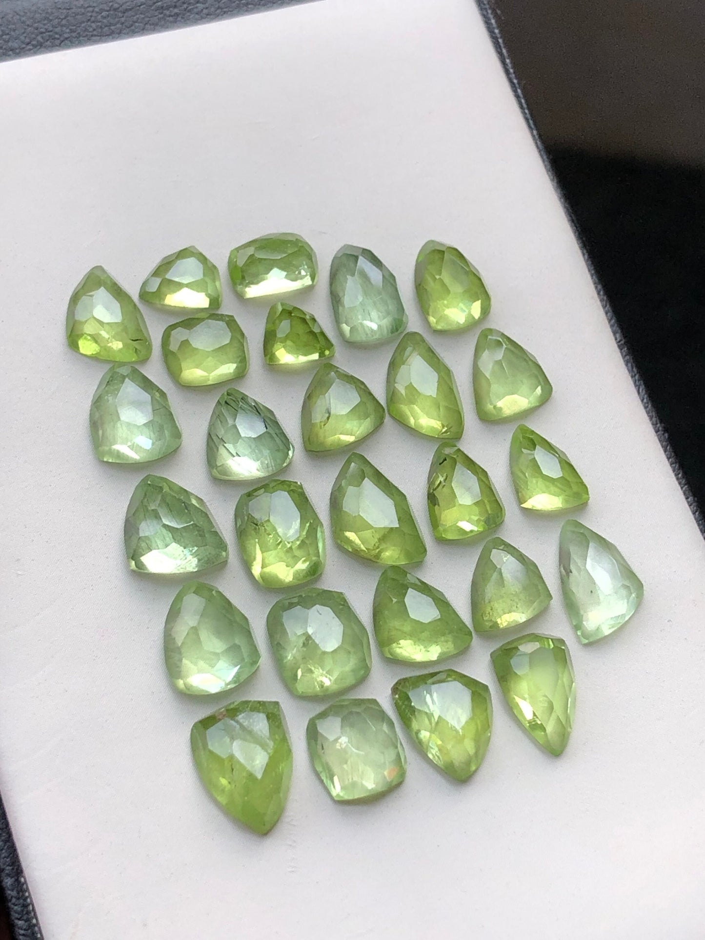 Peridot rose cuts 45 carats natural