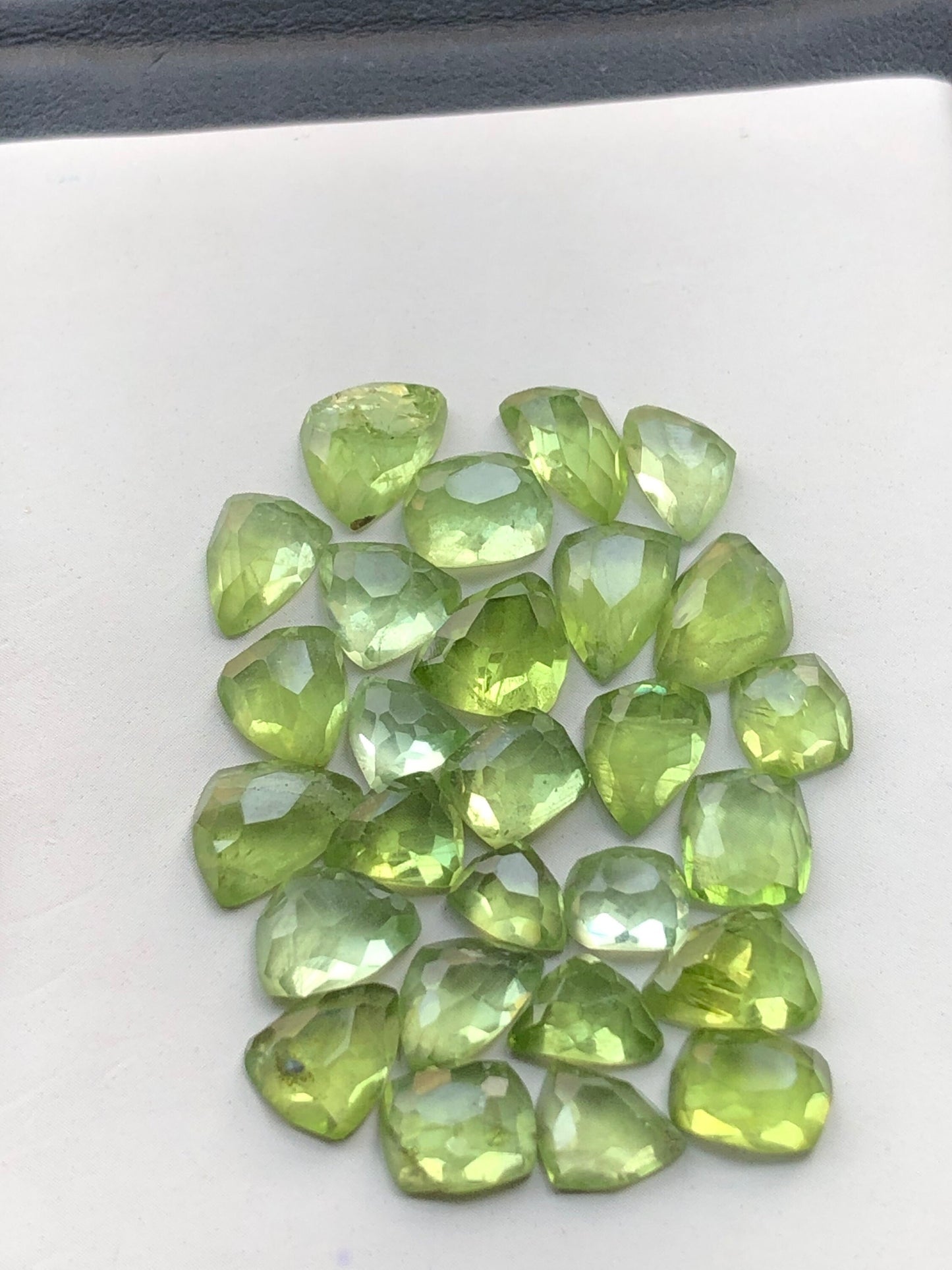 Peridot rose cuts 42 carats