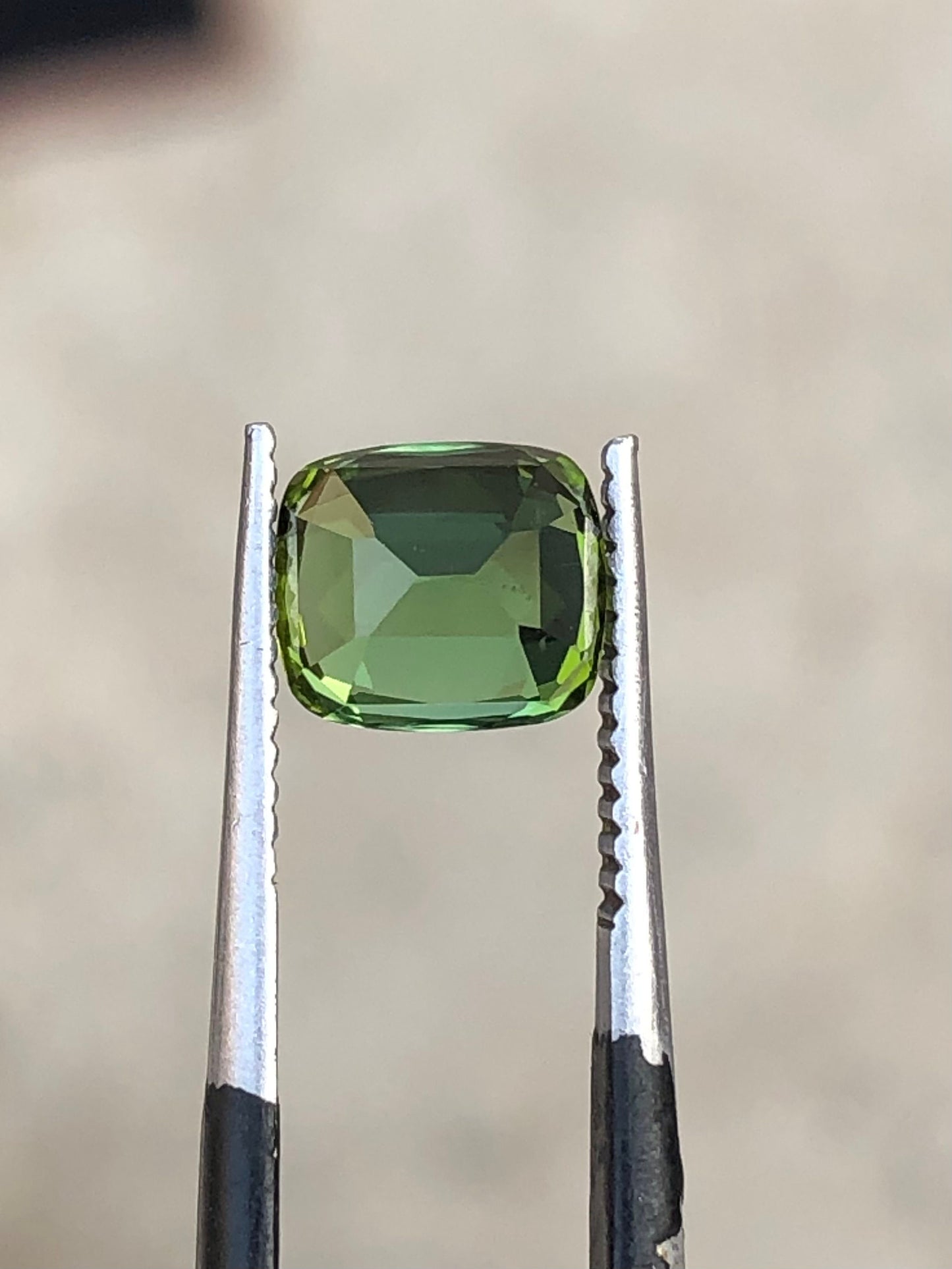 Blue green tourmaline 2 carat natural