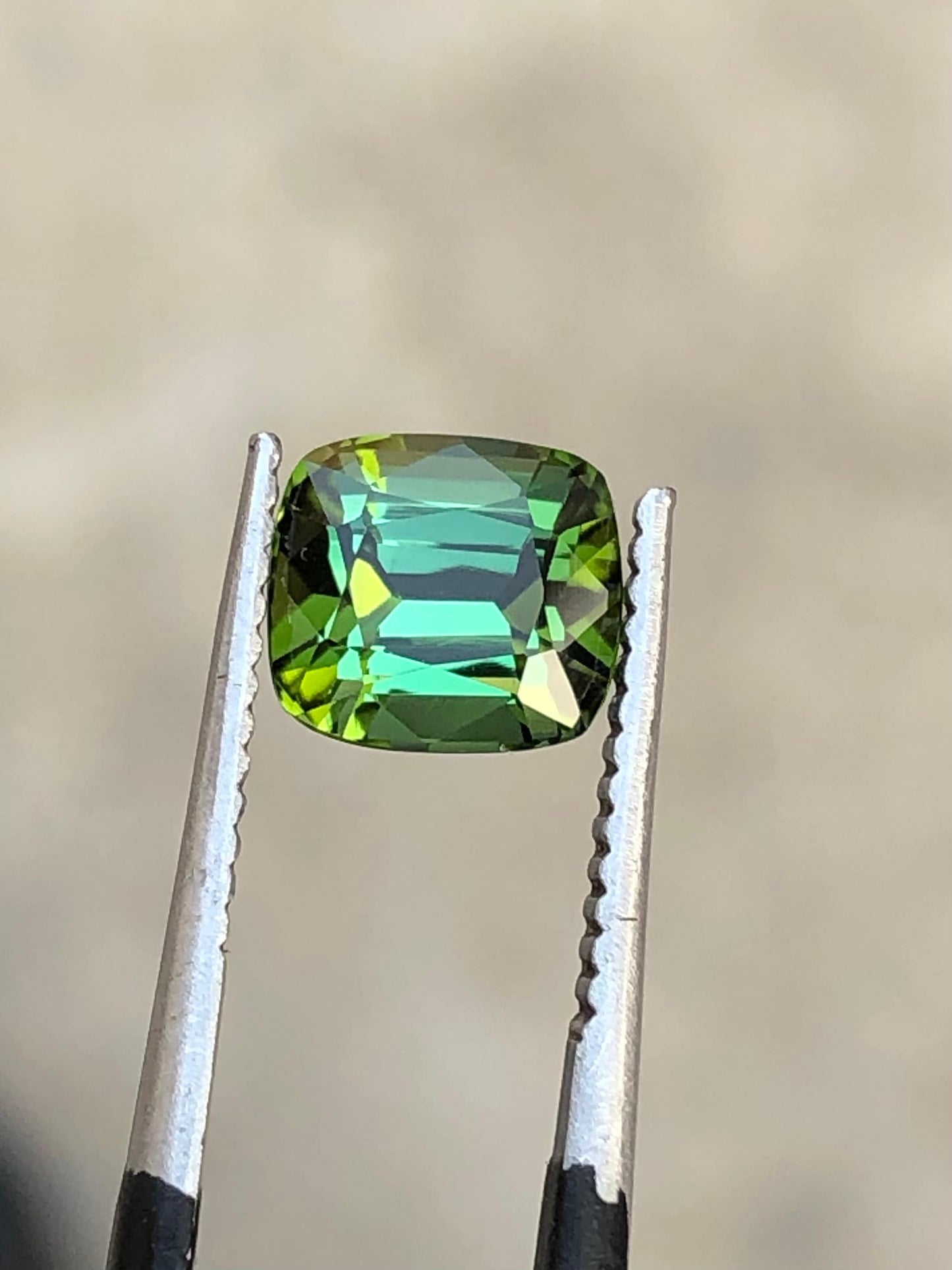 Greenish blue tourmaline 1.75 carat