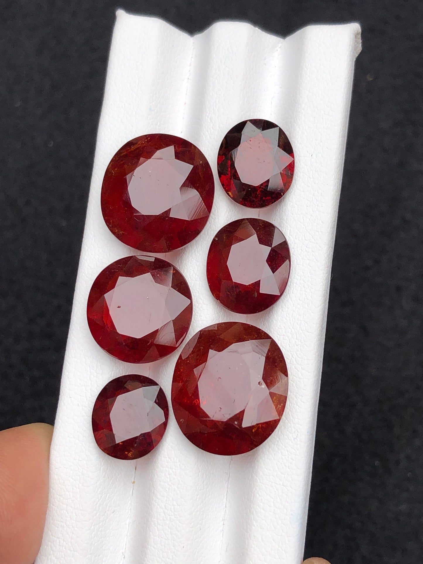 Natural faceted garnet 63.80 carats