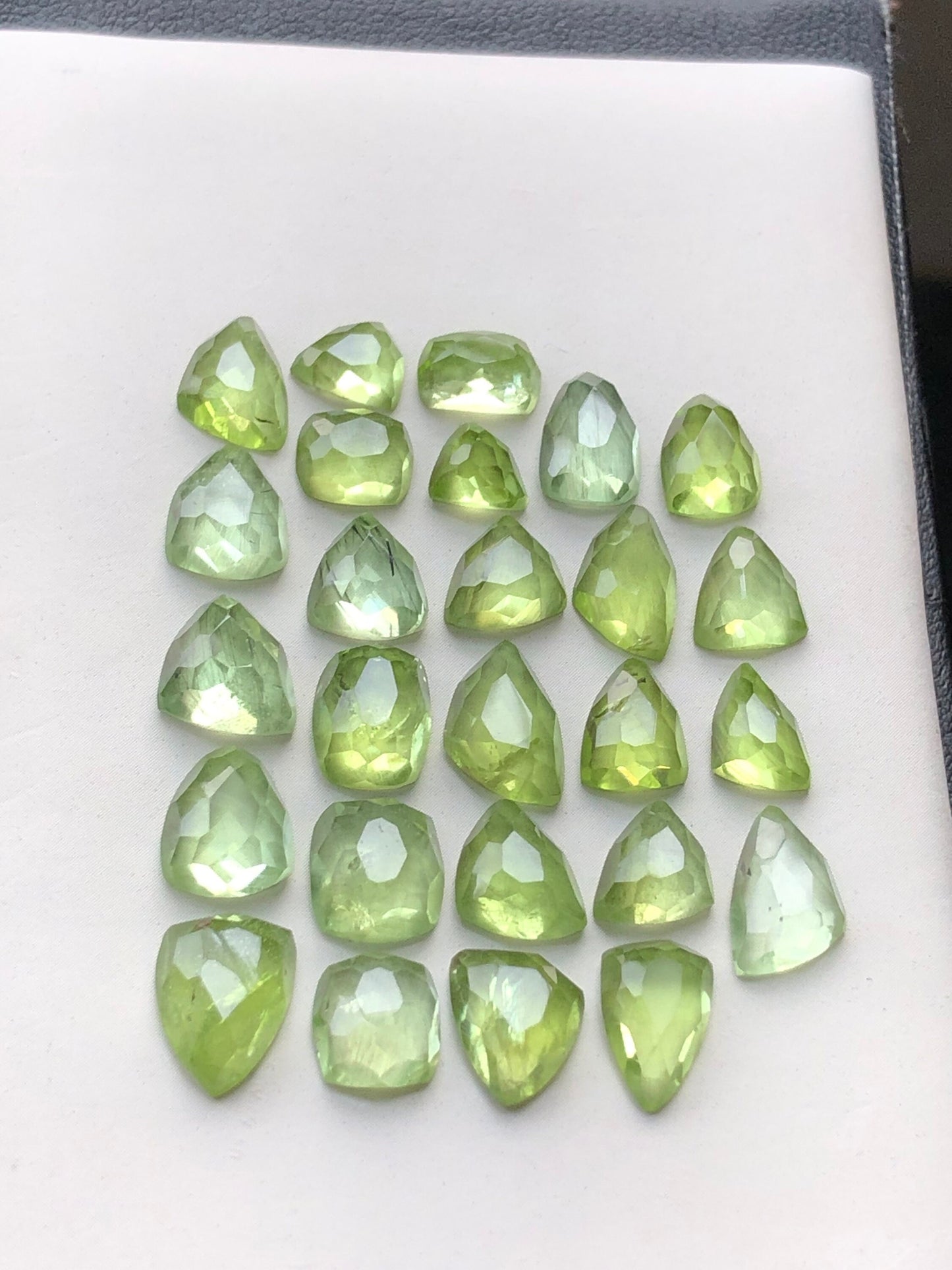 Peridot rose cuts 45 carats natural