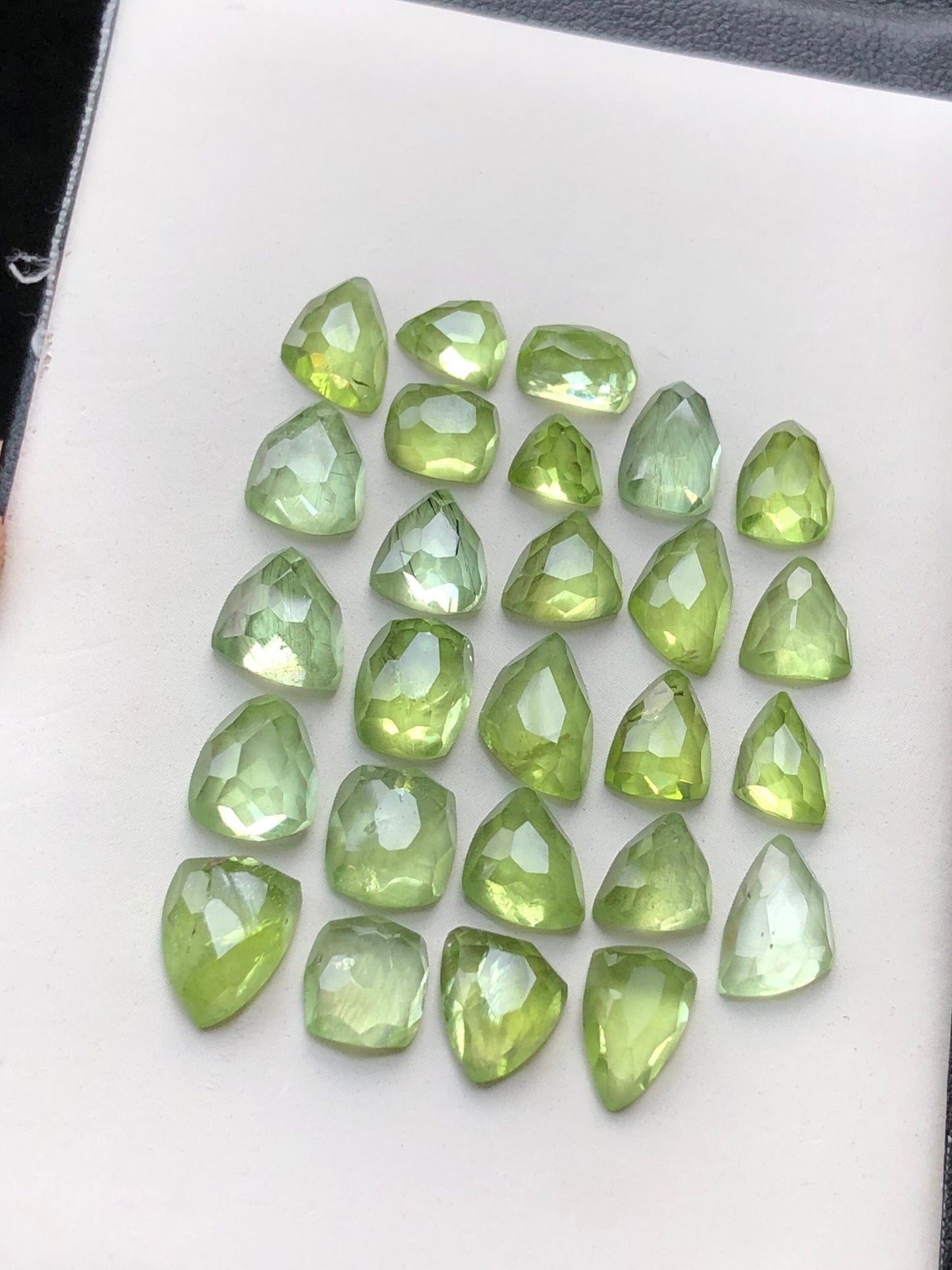 Peridot rose cuts 45 carats natural