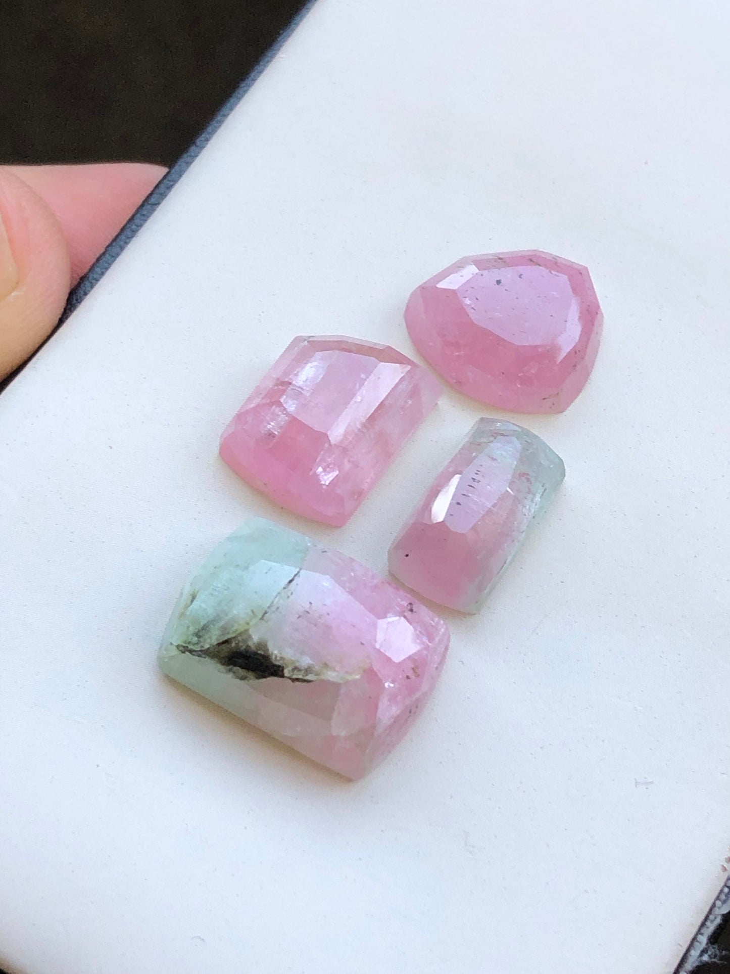 50 carats very beautiful natural tourmaline rosecuts available for sale