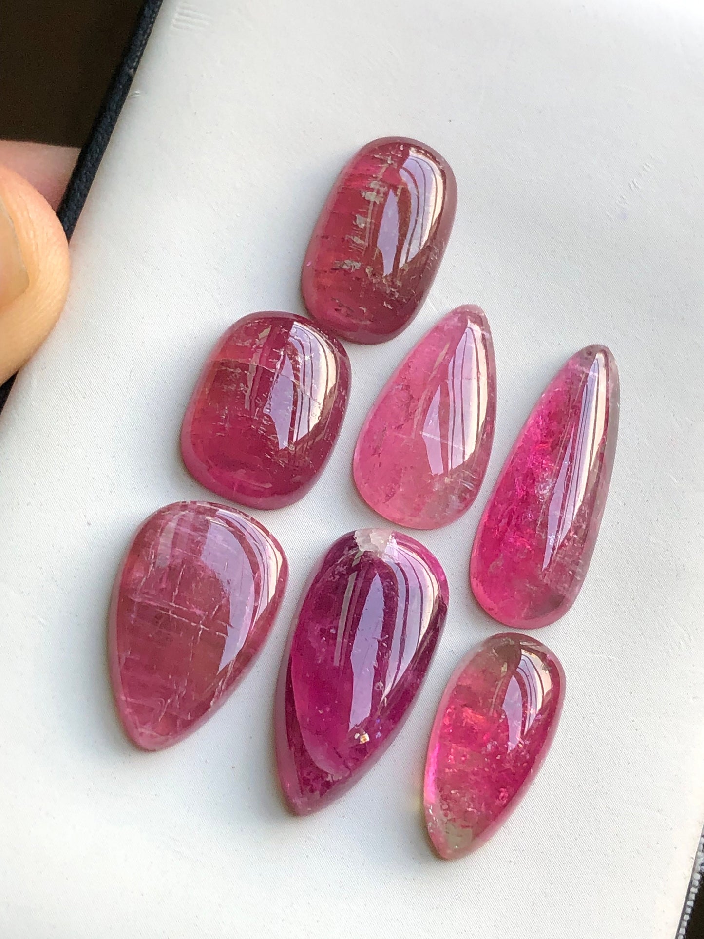 Natural tourmaline cabochons available 58.70 carats from Afghanistan