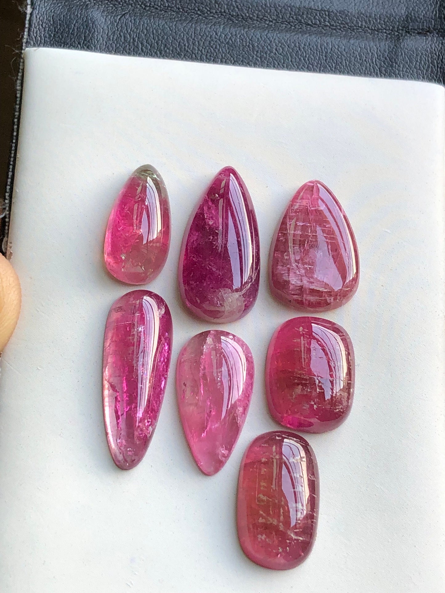 Natural tourmaline cabochons available 58.70 carats from Afghanistan