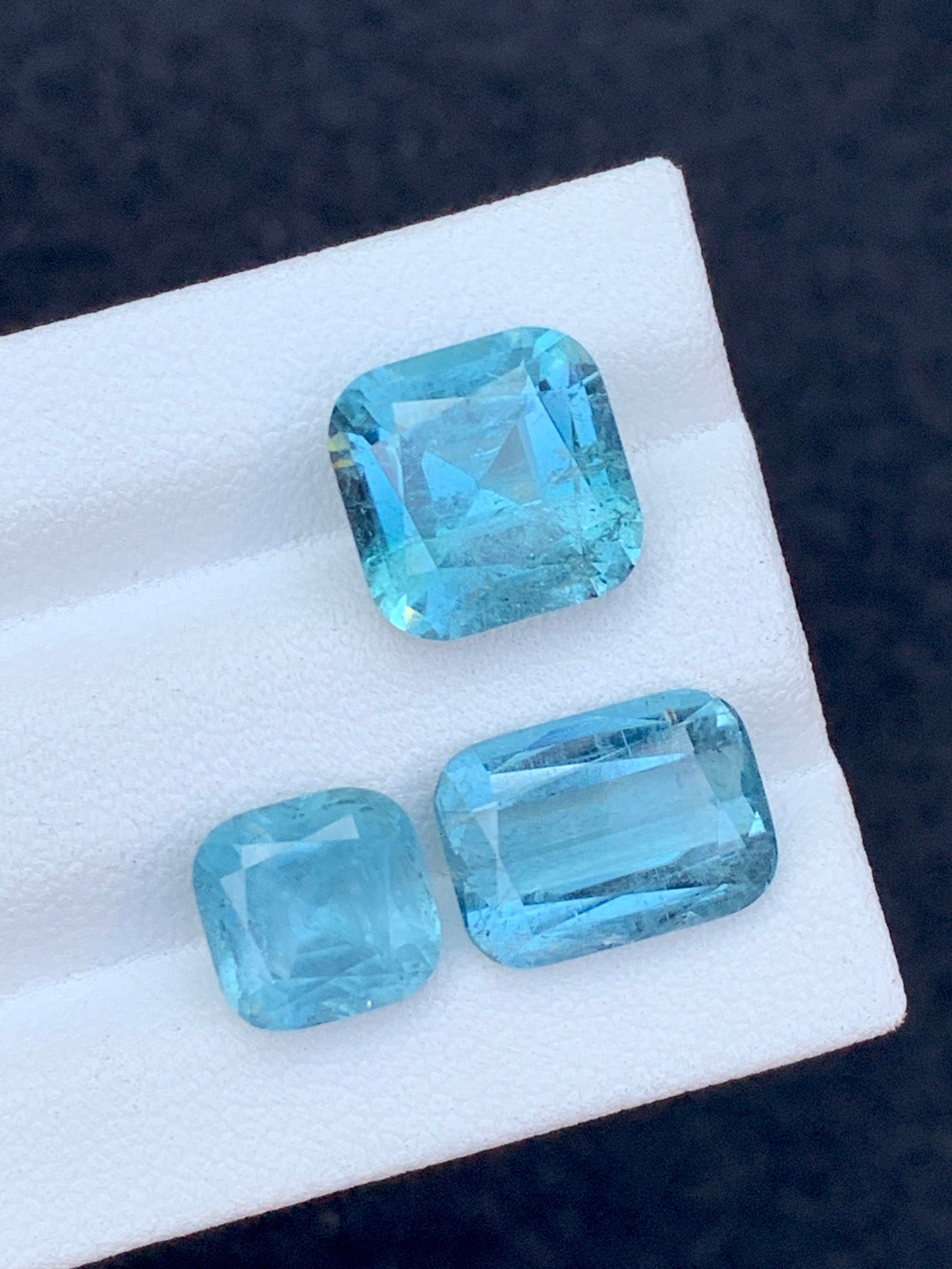 Blue tourmaline lot 11.30 carats