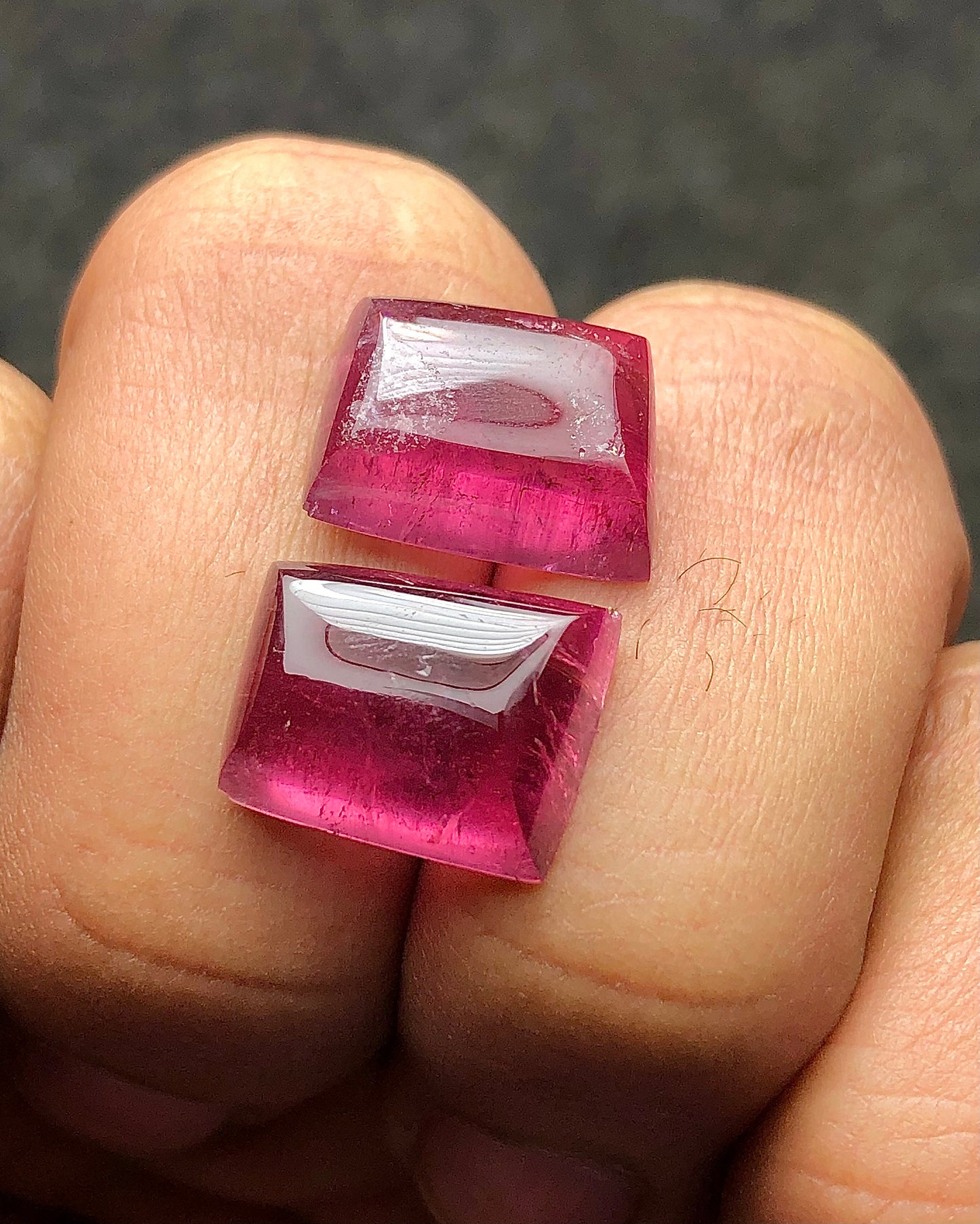 Natural tourmaline pairs 19.40 carat