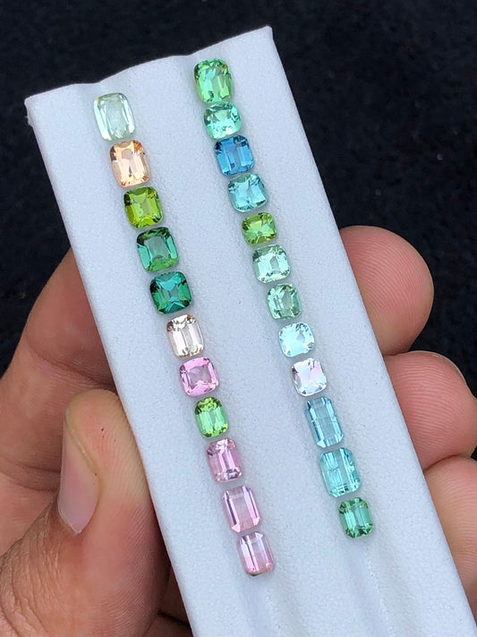 Natural faceted tourmaline 13.20 carats