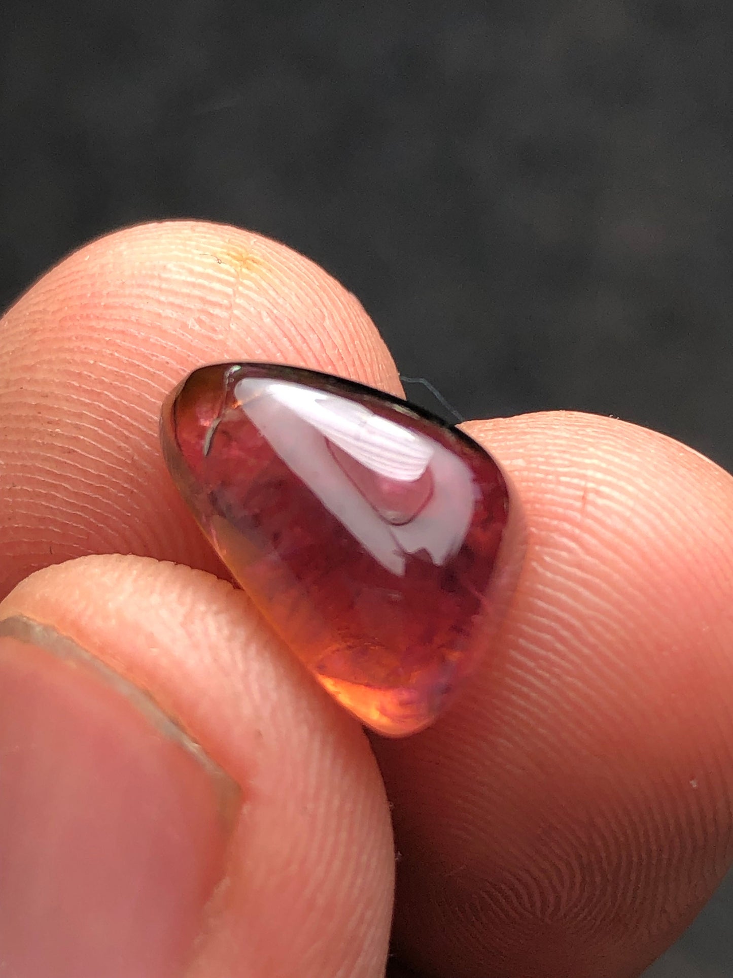 Natural tourmaline cabochon 7 carat