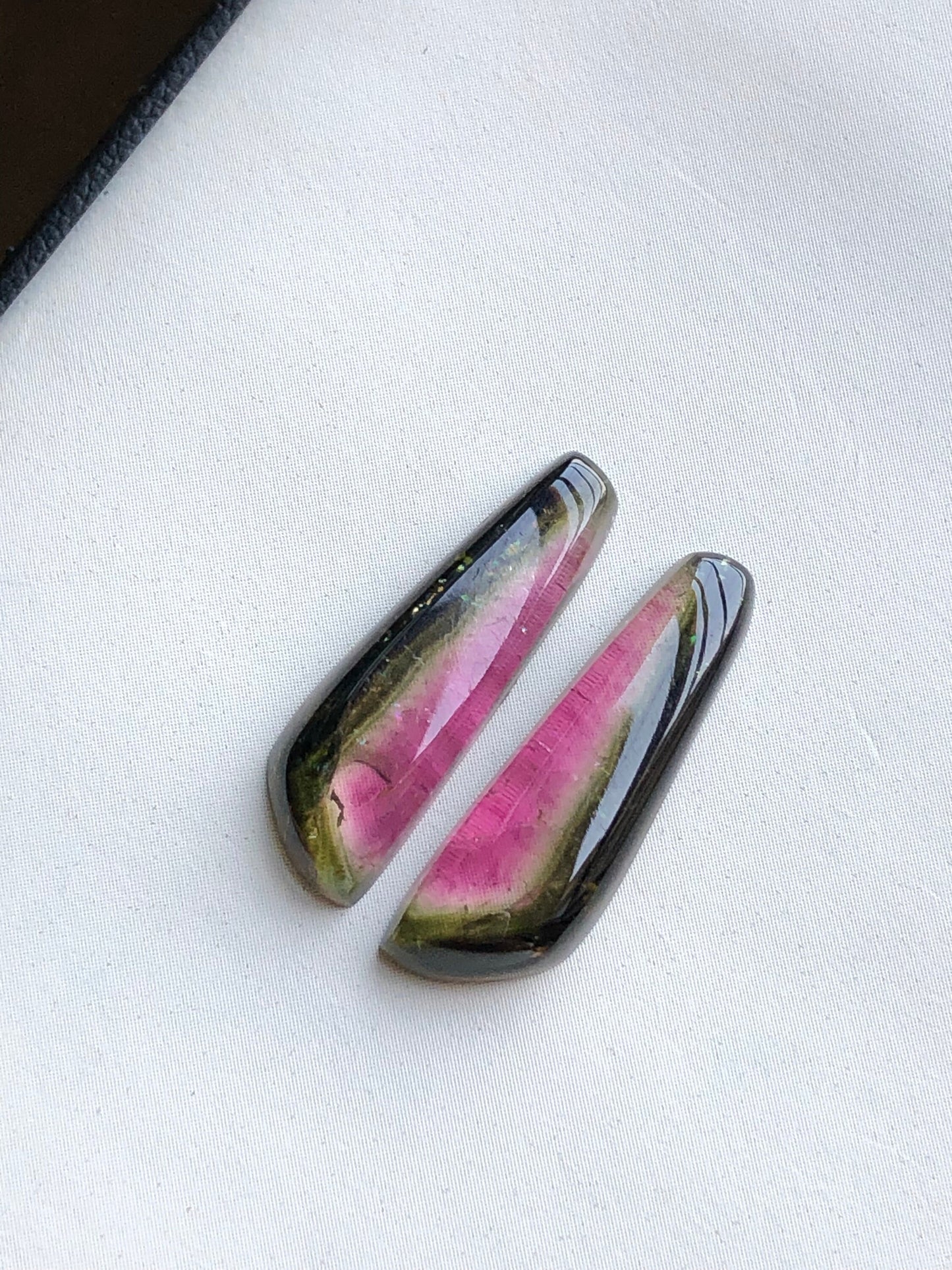 Natural Tourmaline pair 9 carat