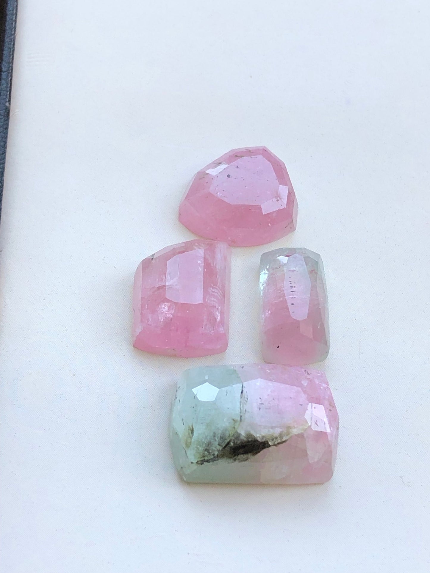 50 carats very beautiful natural tourmaline rosecuts available for sale