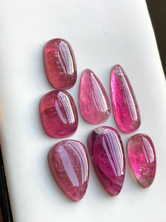 Natural tourmaline cabochons available 58.70 carats from Afghanistan