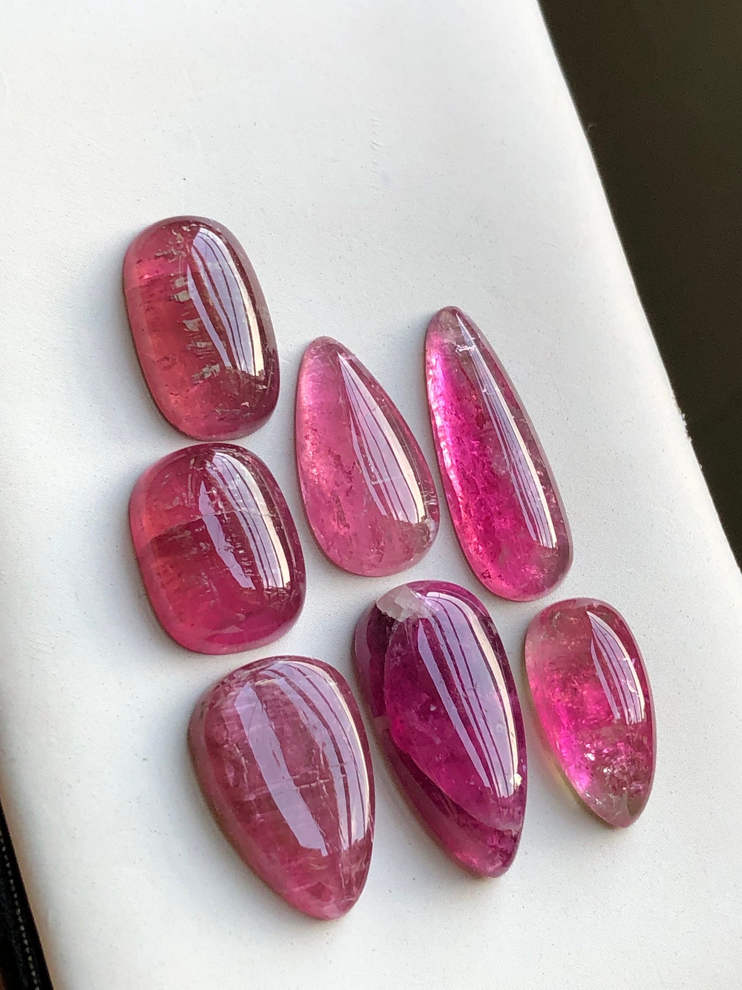 Natural tourmaline cabochons available 58.70 carats from Afghanistan