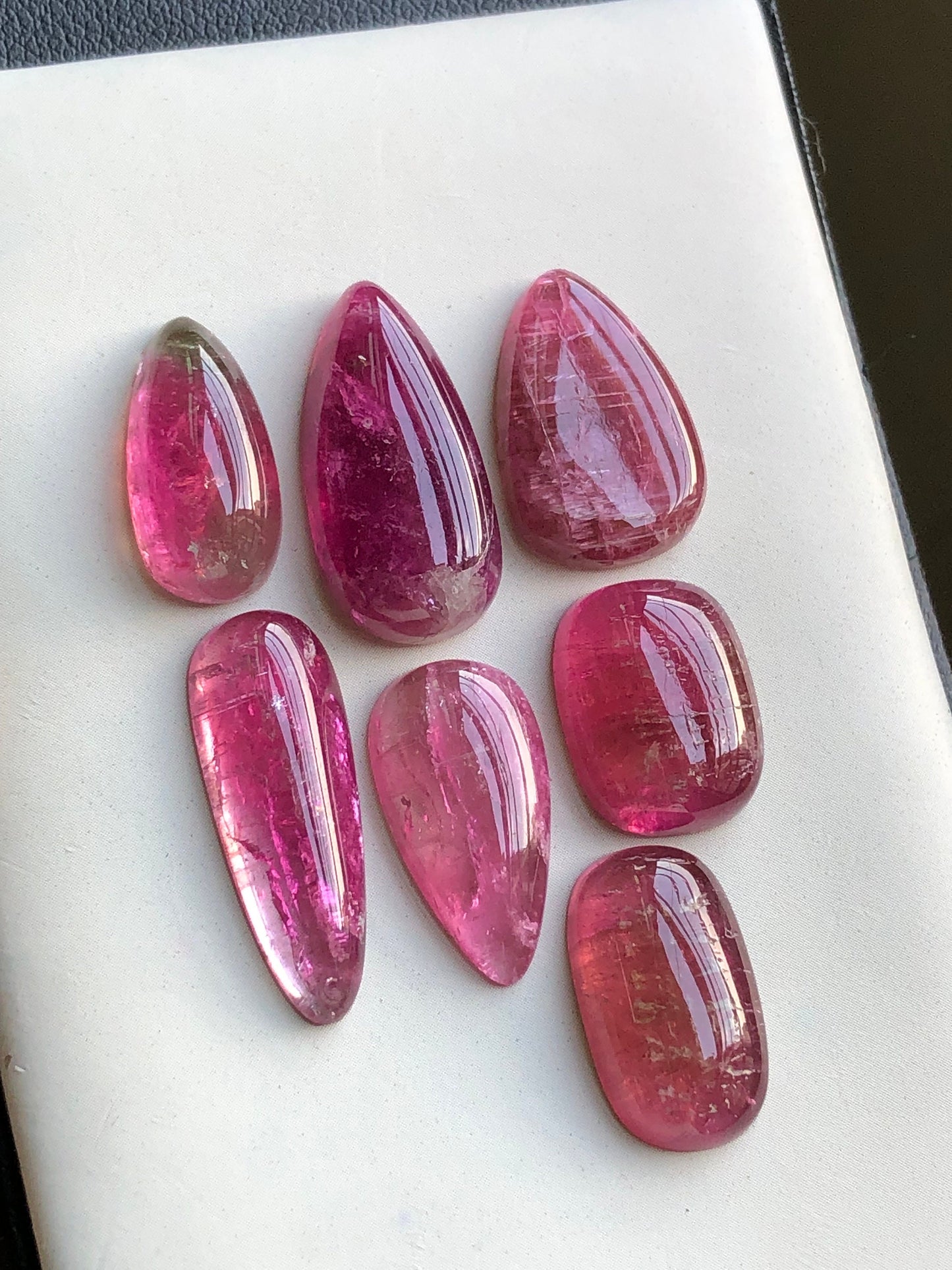 Natural tourmaline cabochons available 58.70 carats from Afghanistan