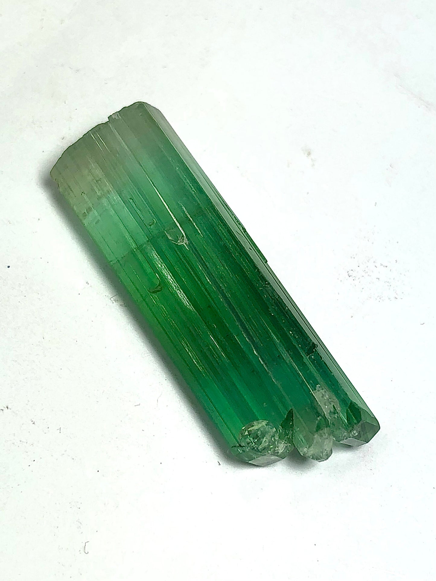 Bluish green tourmaline crystal 6.50 grams