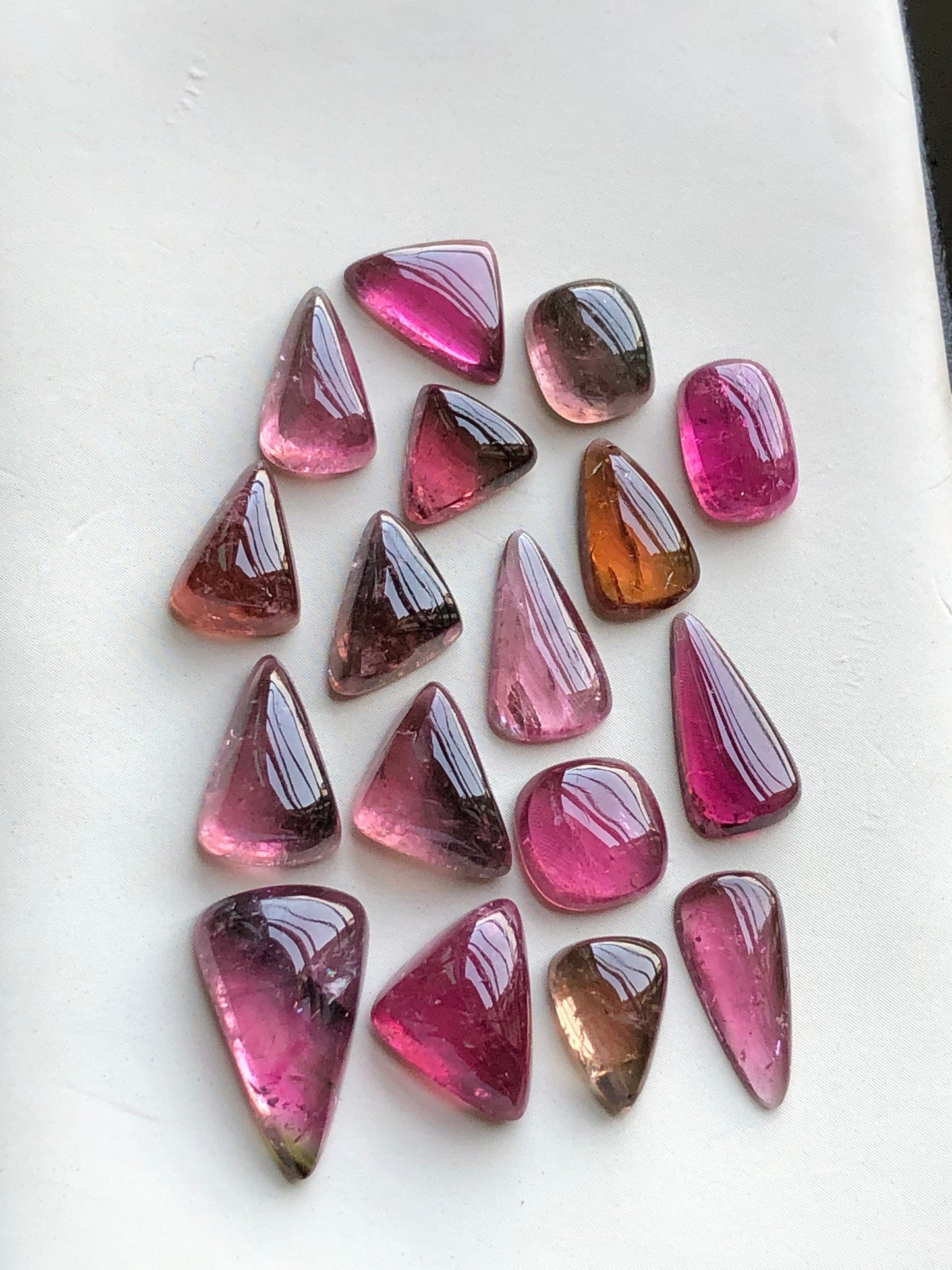 Gorgeous pink tourmaline lot 37.40 carats