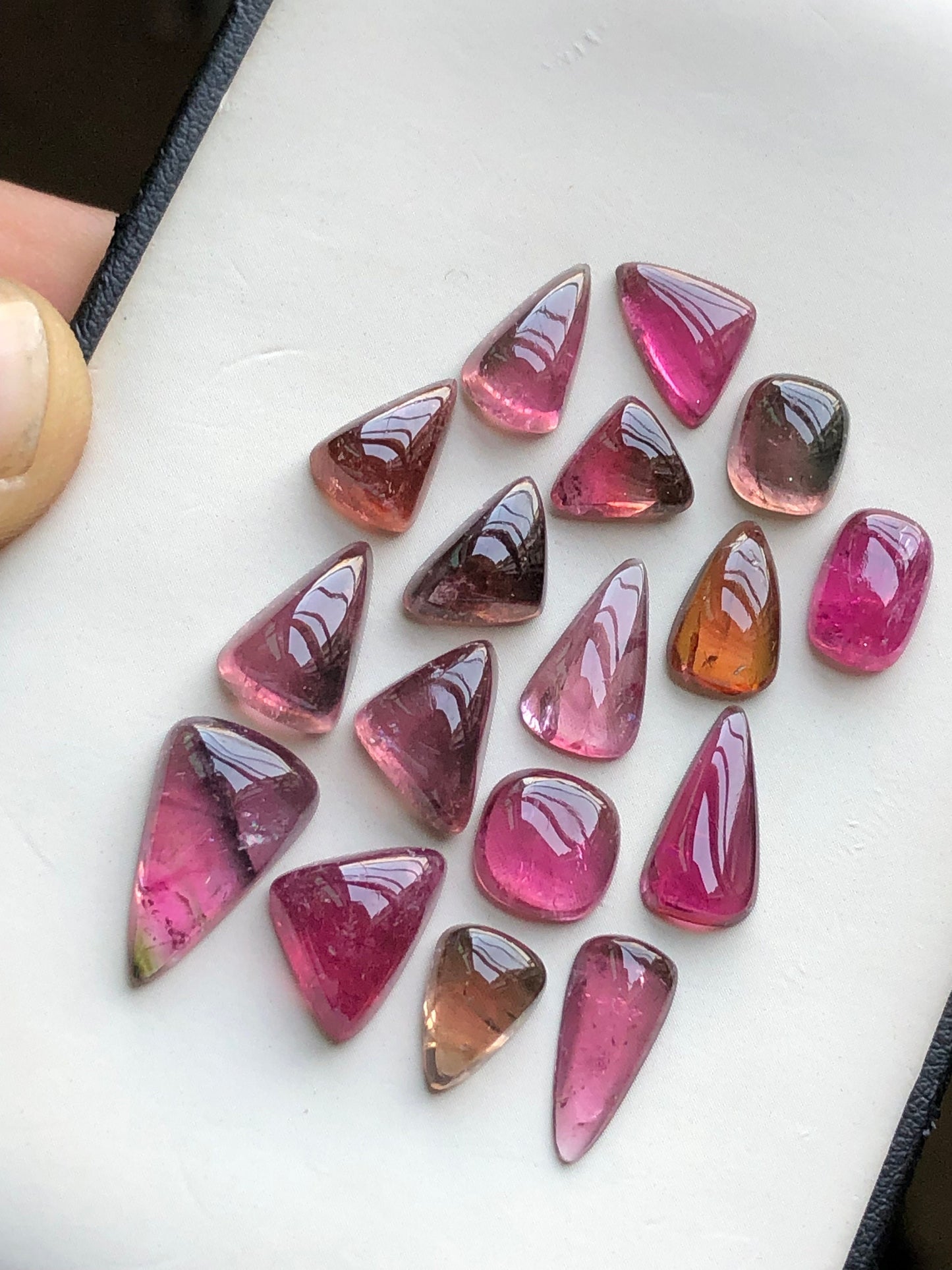 Gorgeous pink tourmaline lot 37.40 carats