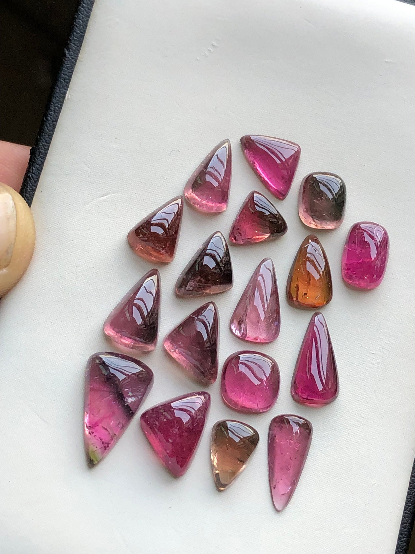 Gorgeous pink tourmaline lot 37.40 carats