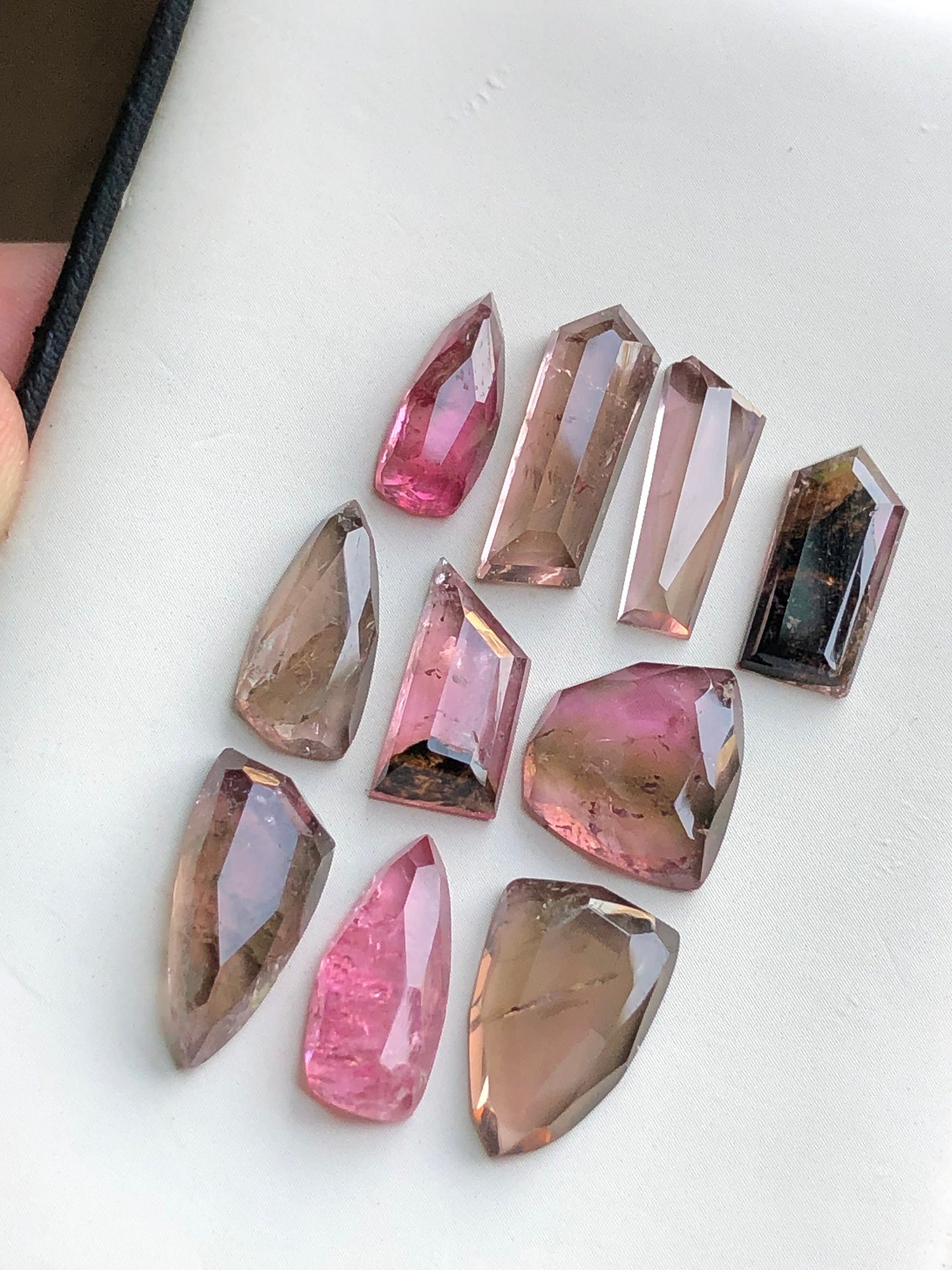 Natural tourmaline rose cuts 36.60 carats from Afghanistan