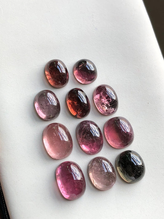 Natural tourmaline cabochons 31.60 carats