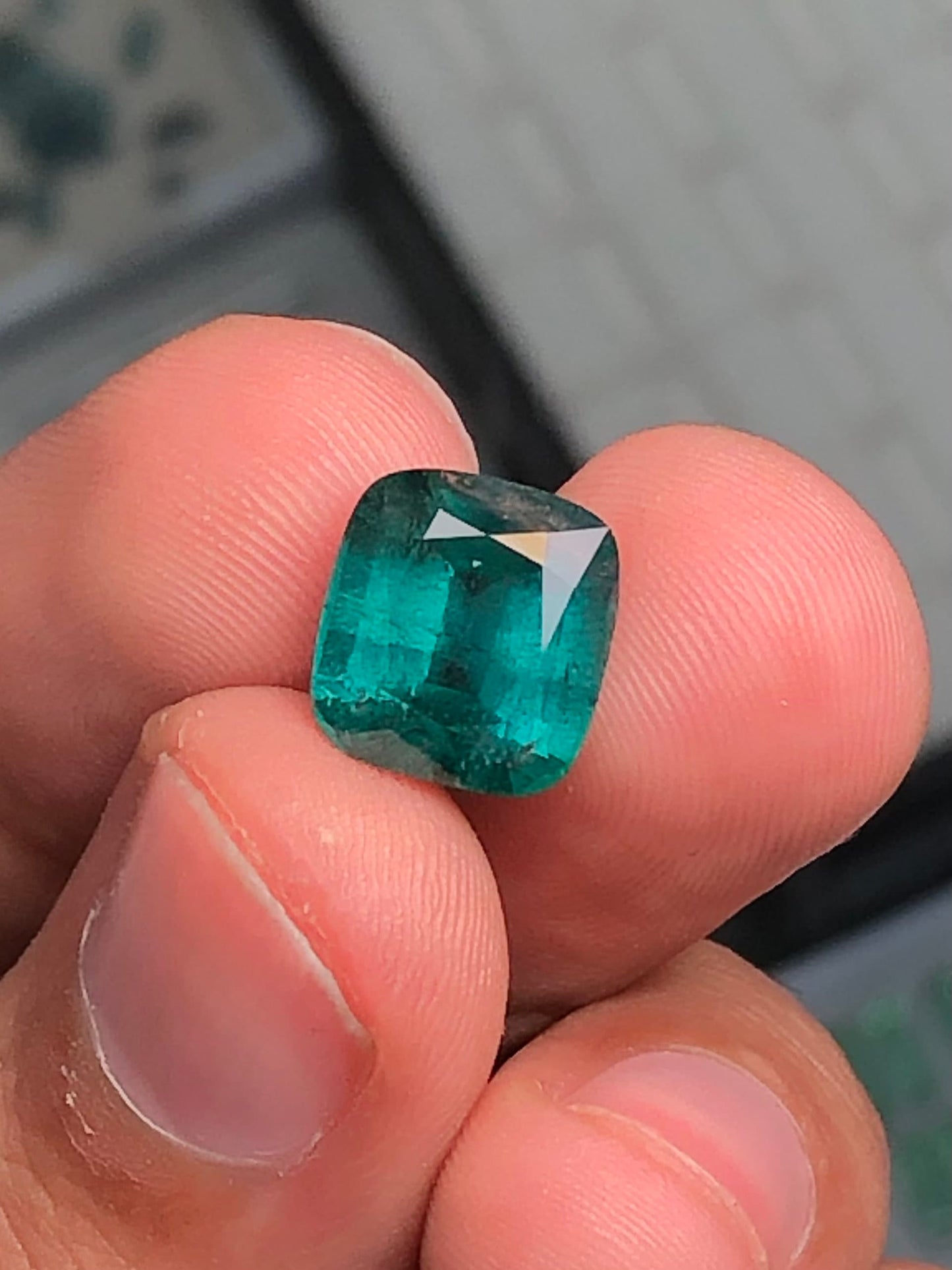 Blue tourmaline 5.95 carat