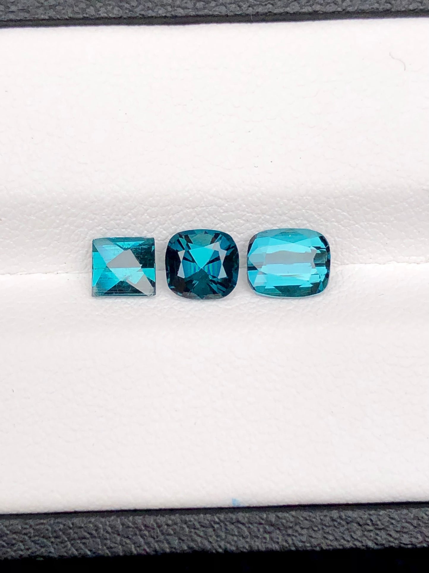 Blue tourmalines from Afghanistan 1.85 carats