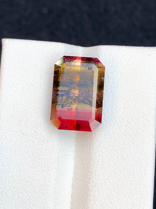 Unique colour tourmaline 8.80 carat