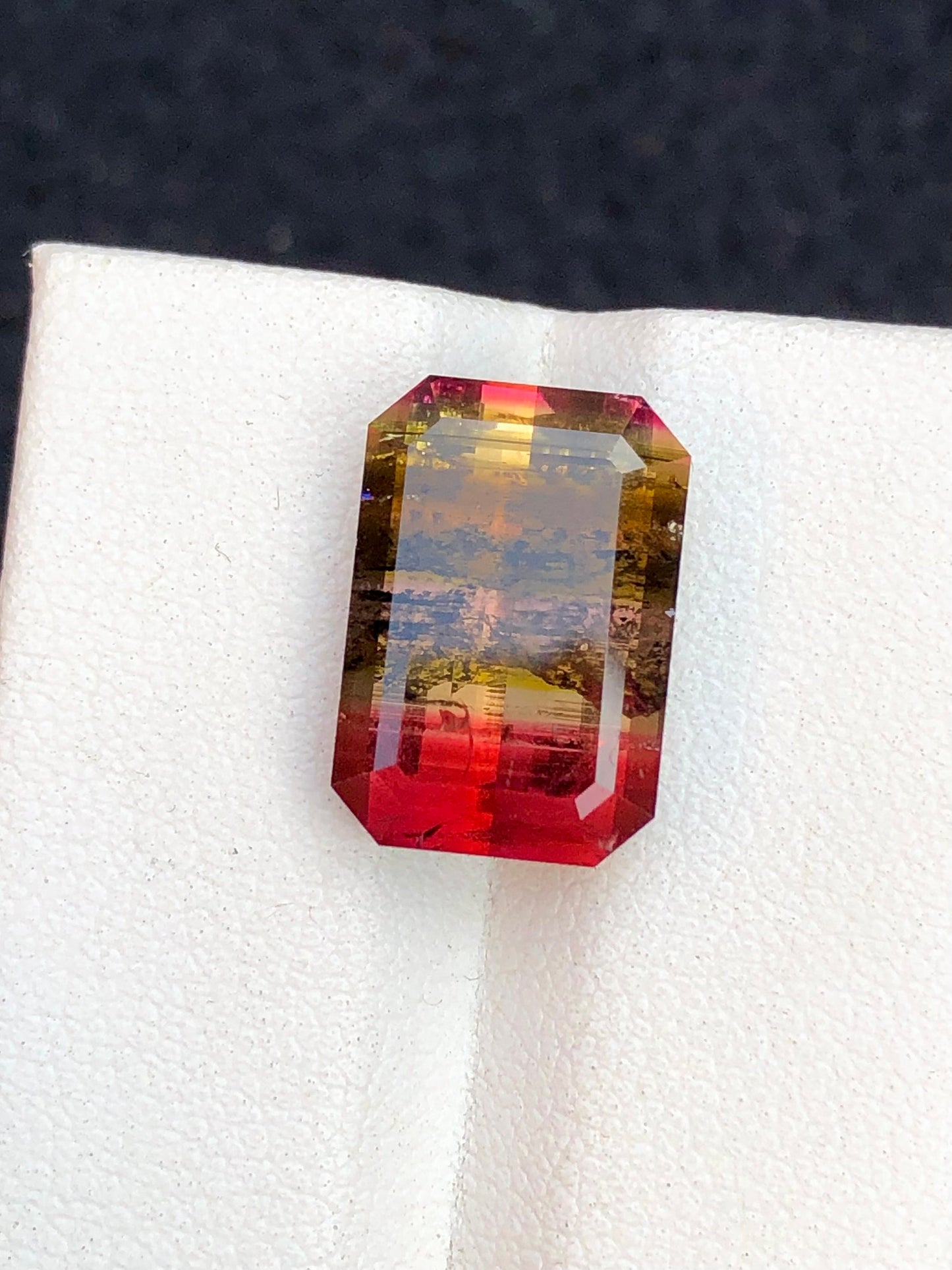 Unique colour tourmaline 8.80 carat